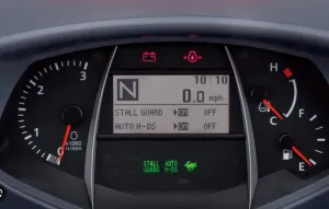 Kubota Grand L60 Diagnostic mode. 