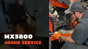 Kubota MX5800 400-Hour Maintenance Guide