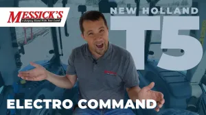 New Holland T5-120 Electro-Command driving demo and review.