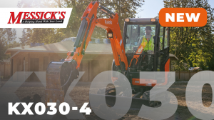 New Kubota KX030-4 Compact Excavator