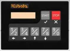 Kubota Keyless Start