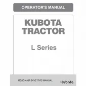 Kubota L-Series Kubota Owners Manuals