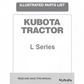 Kubota L-Series Kubota Parts Catalogs