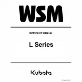 Kubota L-Series Kubota Shop Manuals