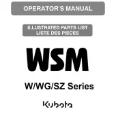 Kubota W/WG/SZ Series Manuals