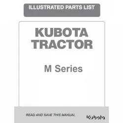Kubota M-Series Parts Manuals