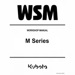 Kubota M-Series Shop Manuals