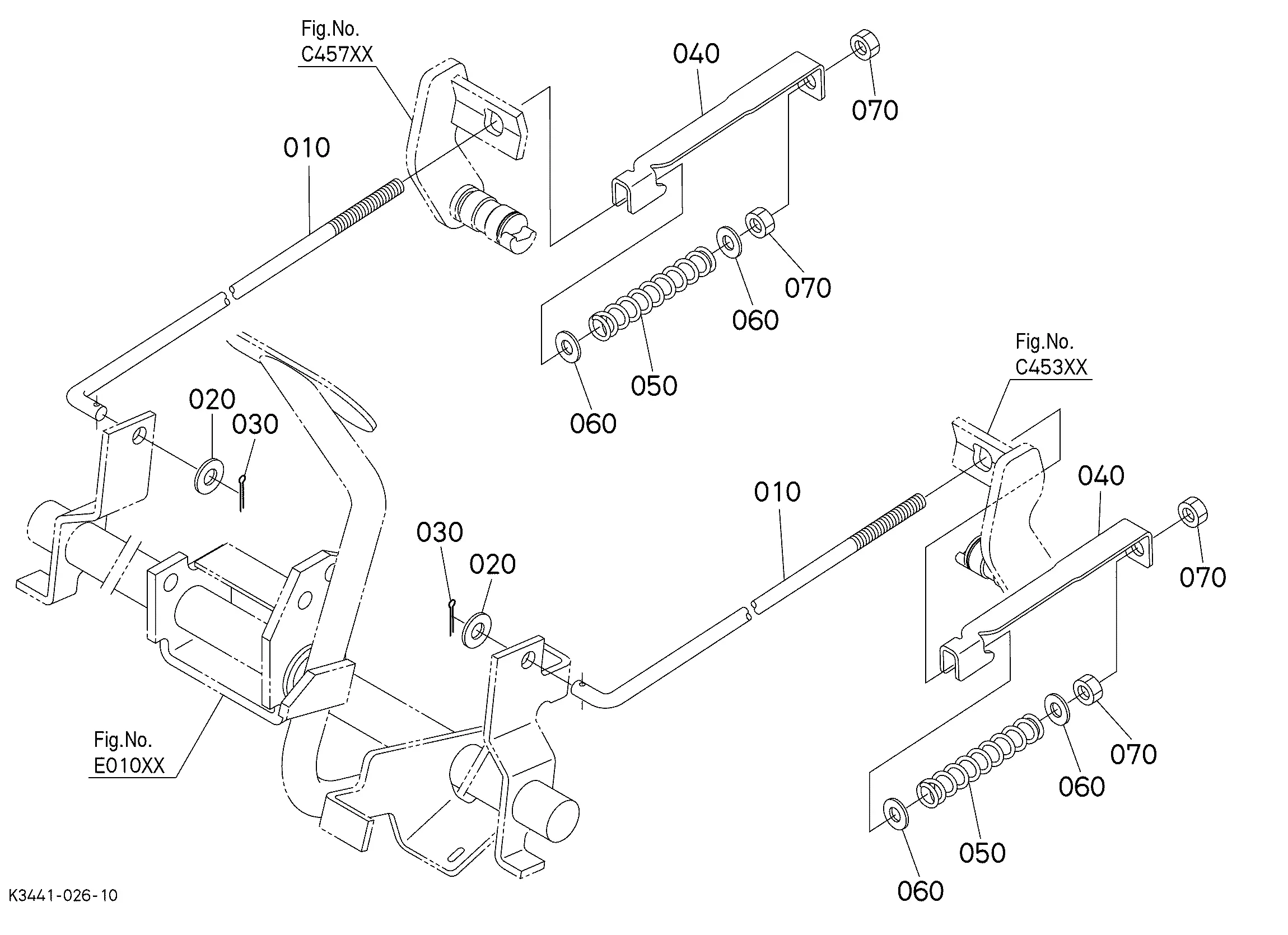 Kubota ZD1511LF Parts Diagrams