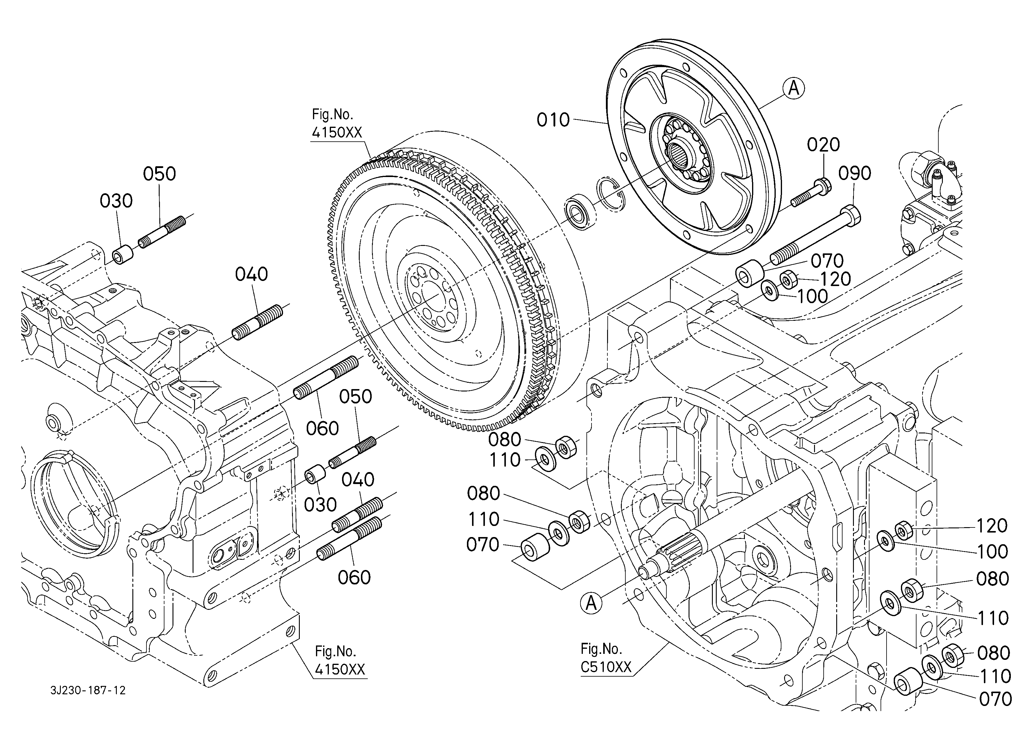 ひよページ Kubota M7-131PB Parts Diagrams