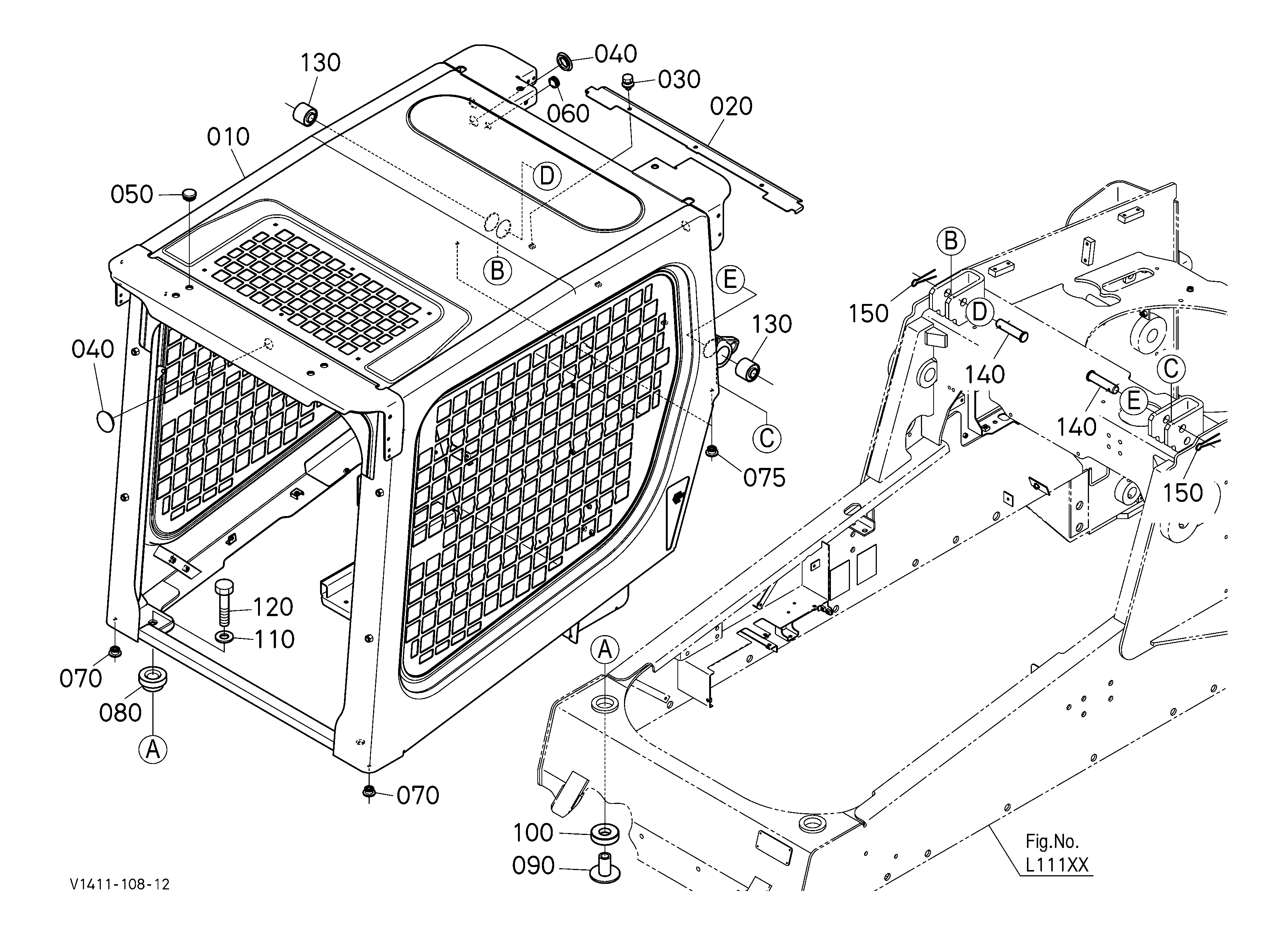 バリー様確認専用 Kubota SSV75(S/N;10001-19999) Parts Diagrams