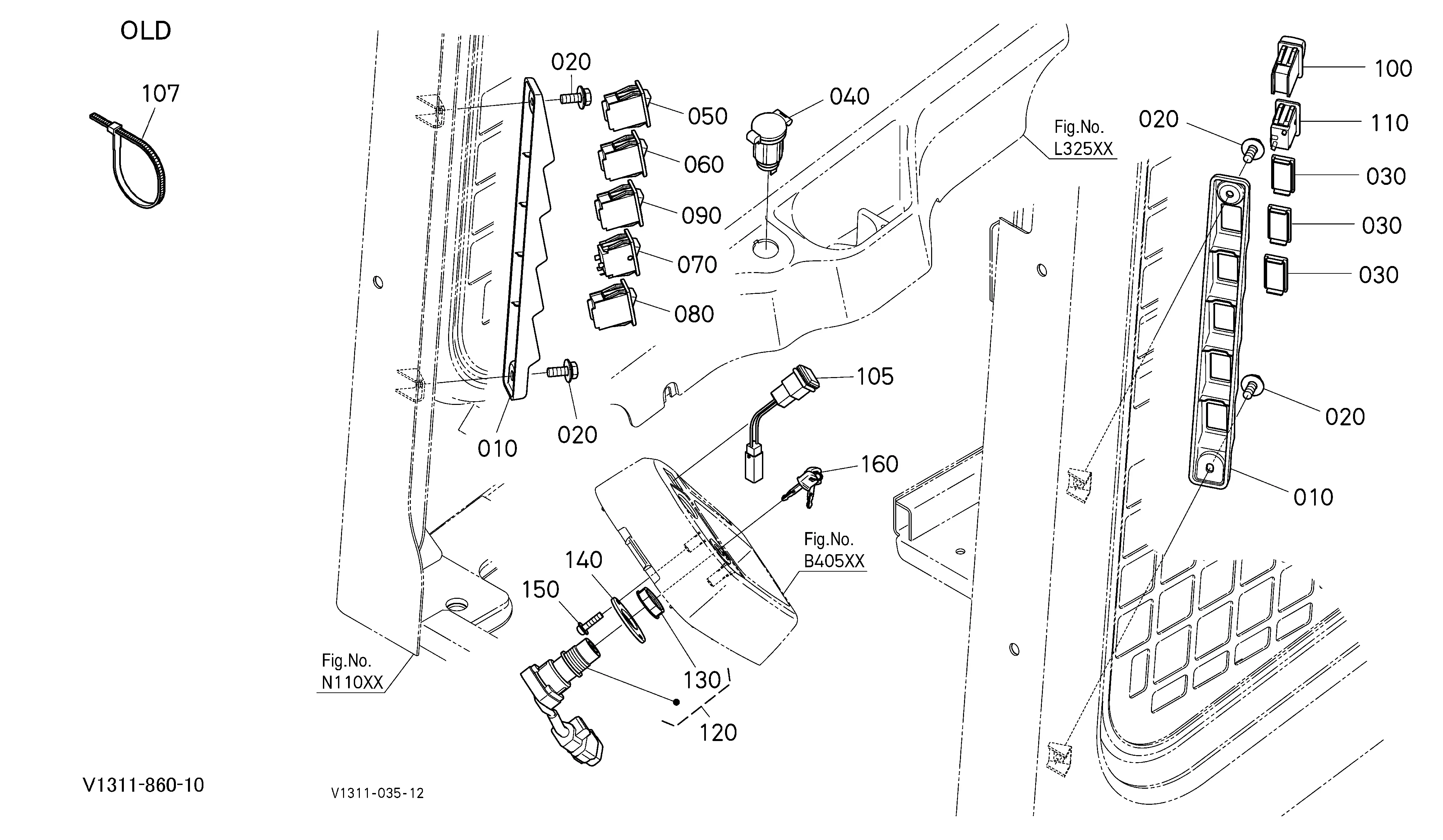 Kubota SSV75P(S/N;50001-) Parts Diagrams