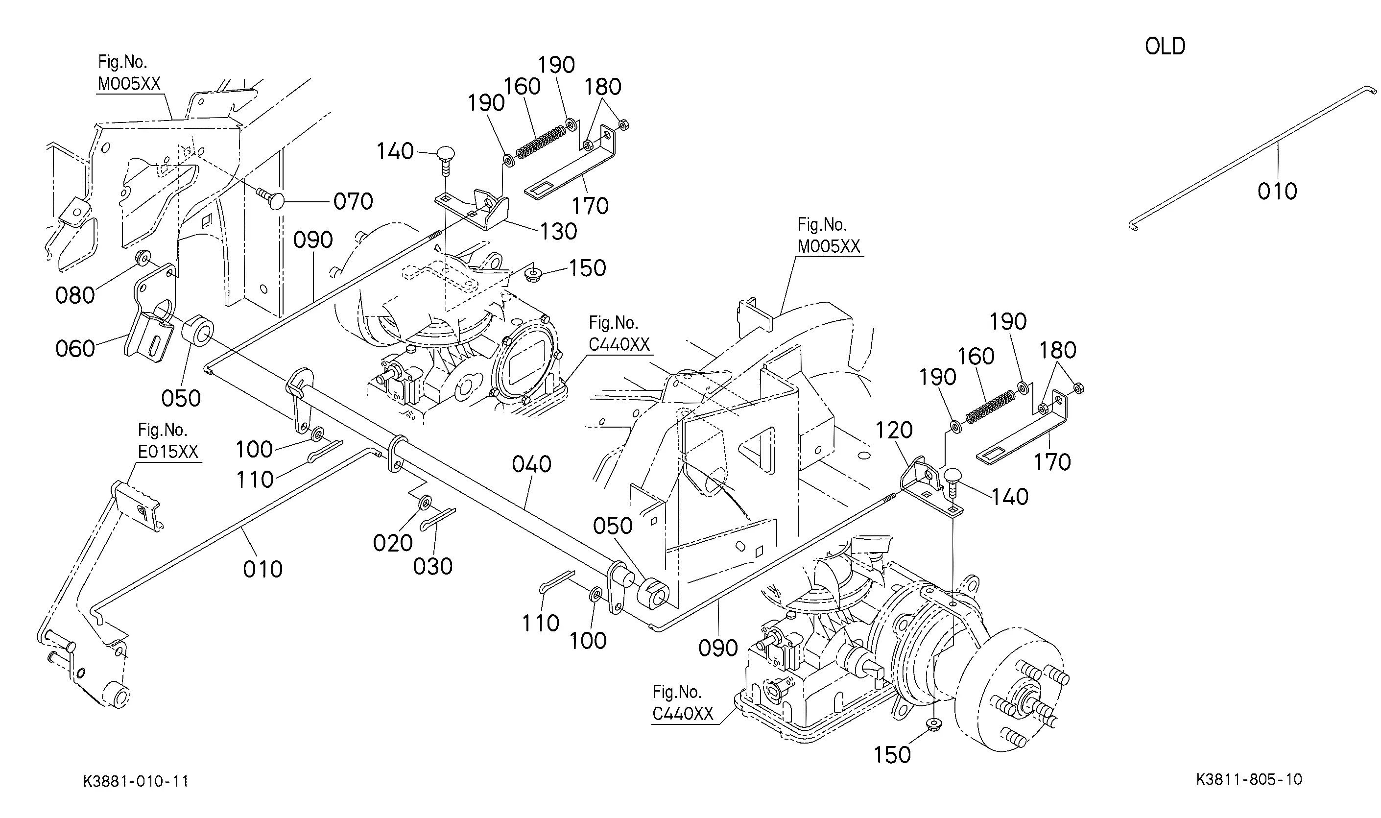 Kubota Z725KH-3 Parts Diagrams