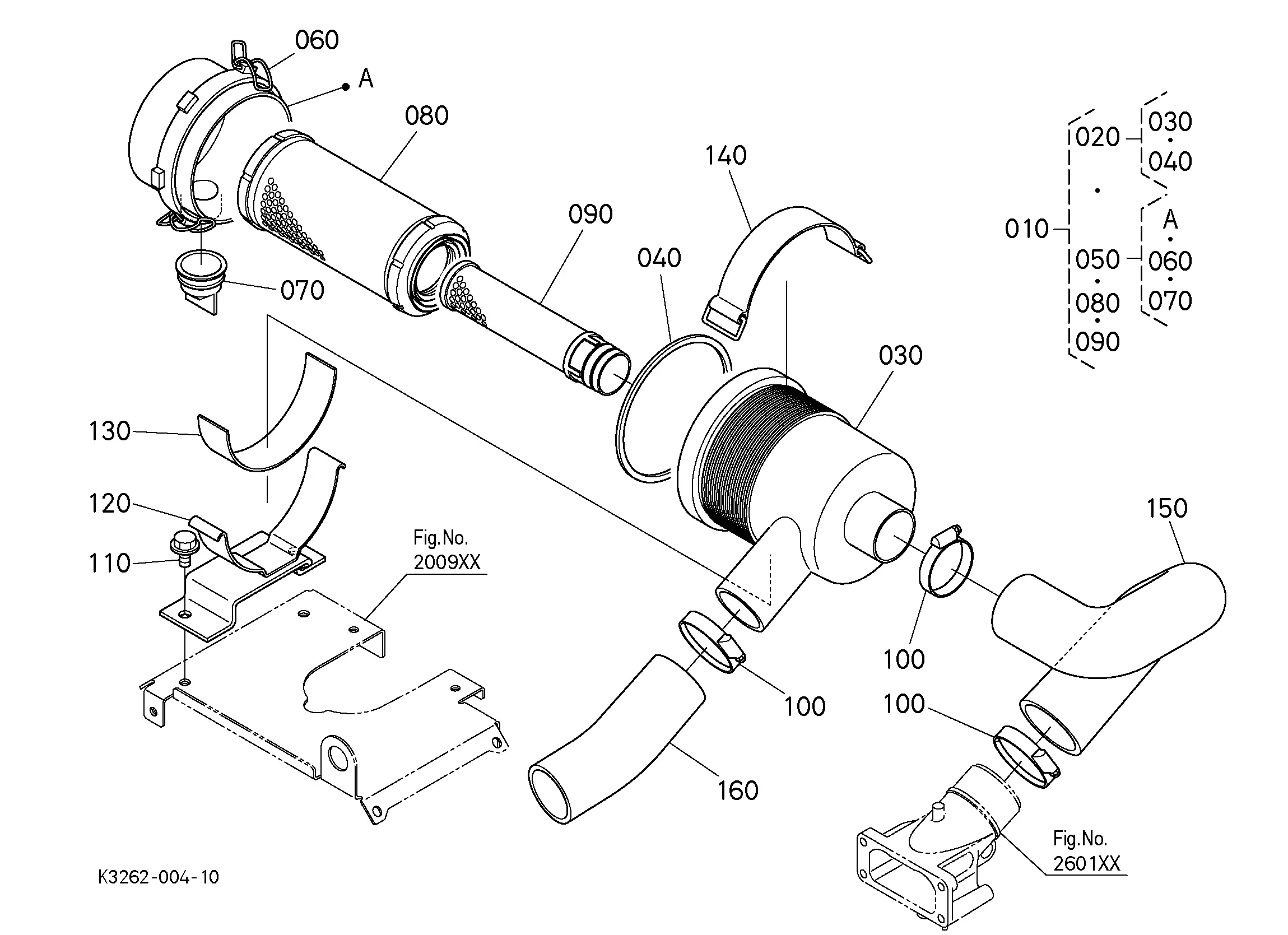 Kubota ZG222A-3 Parts Diagrams Kubota ZG222A-3 Parts Diagrams