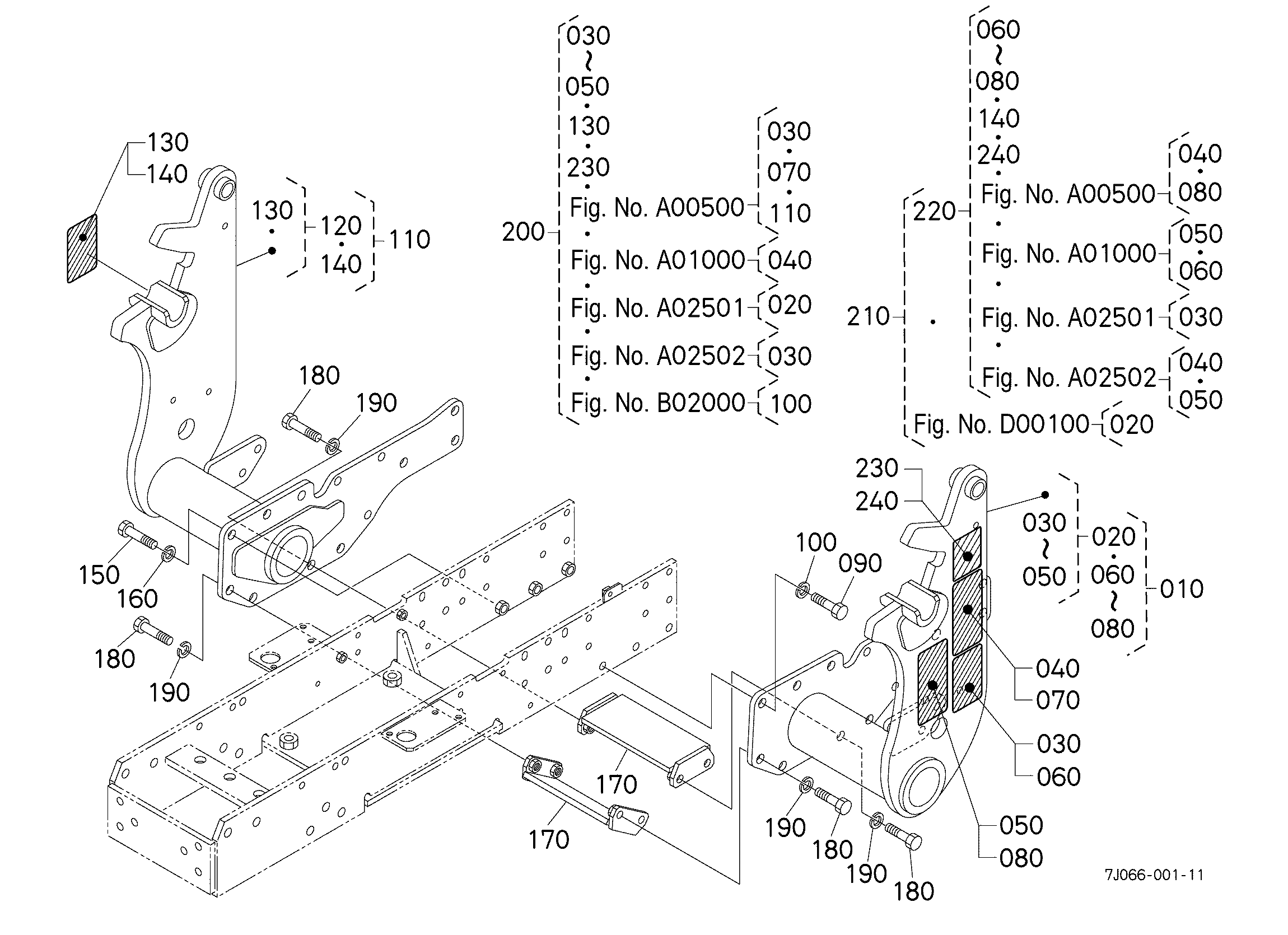 Kubota LA535 Parts Diagrams