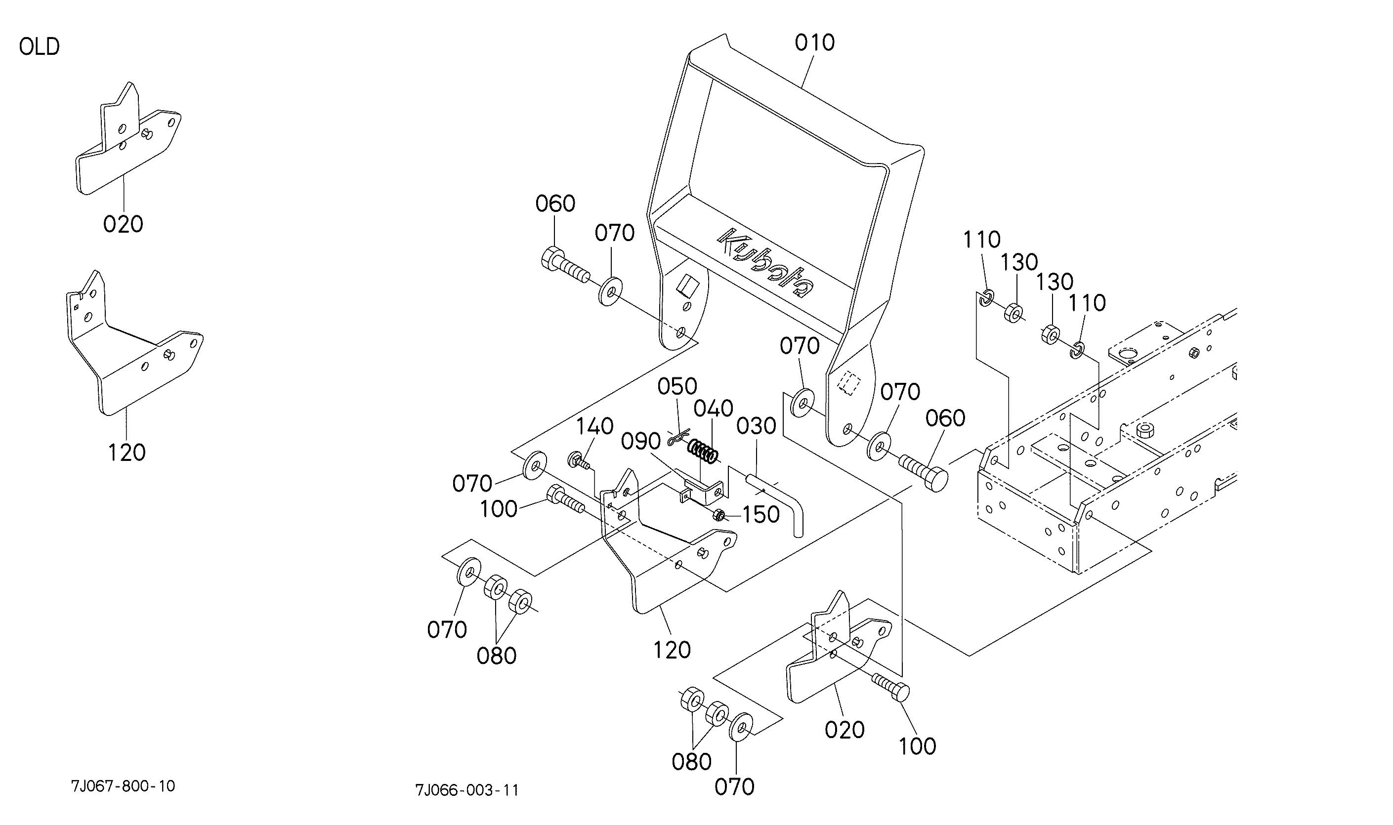 【なっお】②FB Kubota LA535 Parts Diagrams