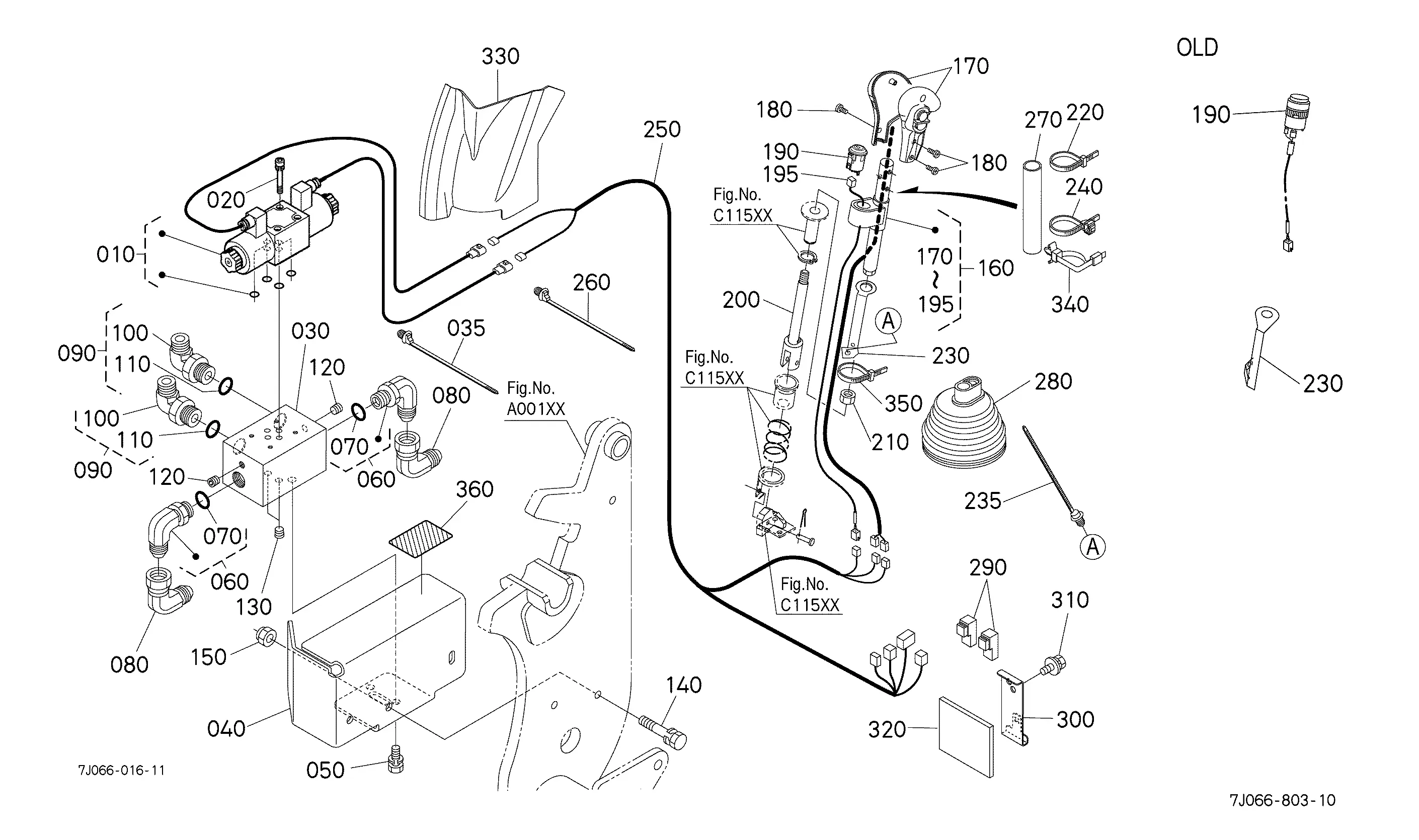 Kubota LA535 Parts Diagrams