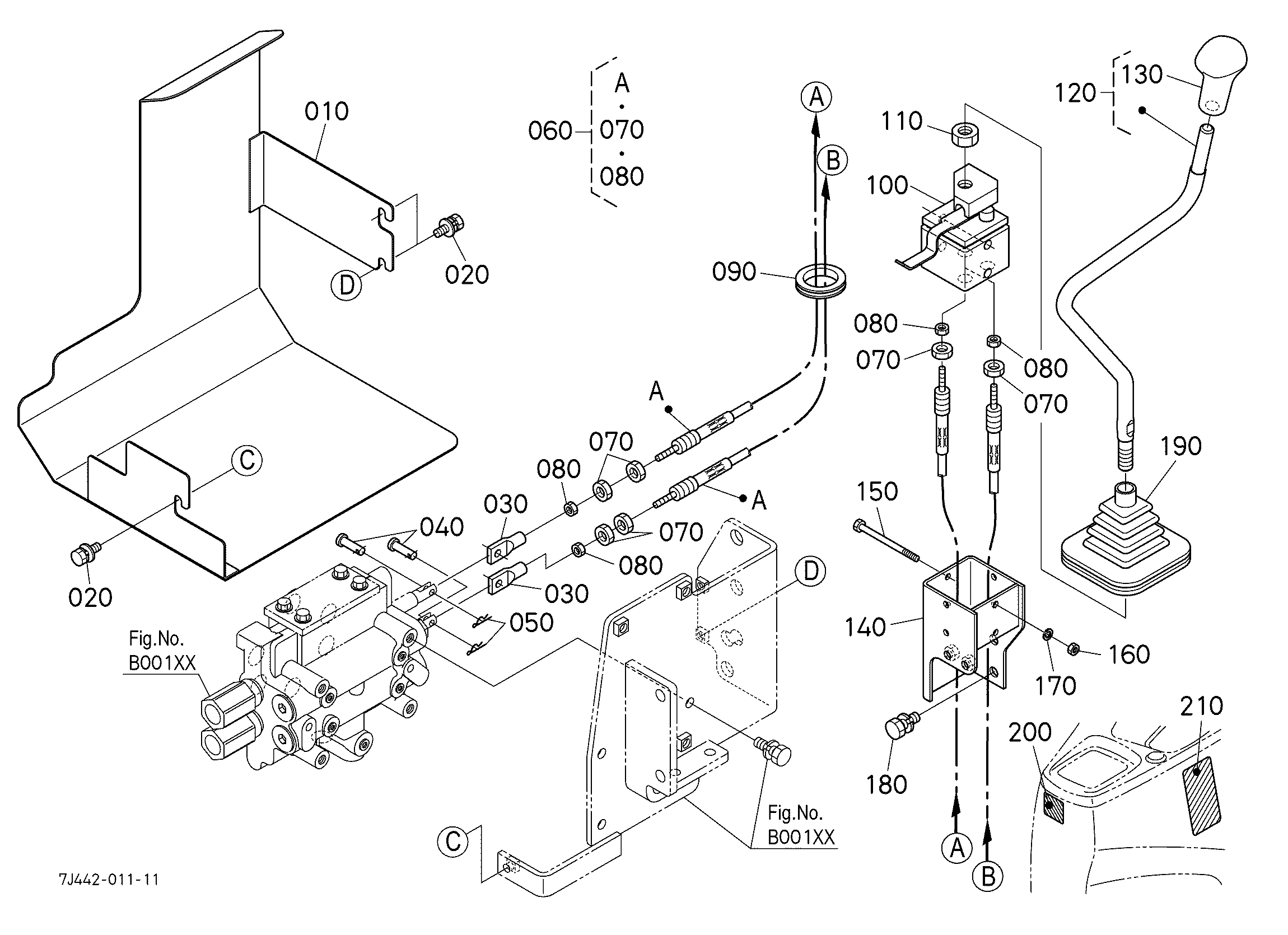 Kubota LA1854 Parts Diagrams
