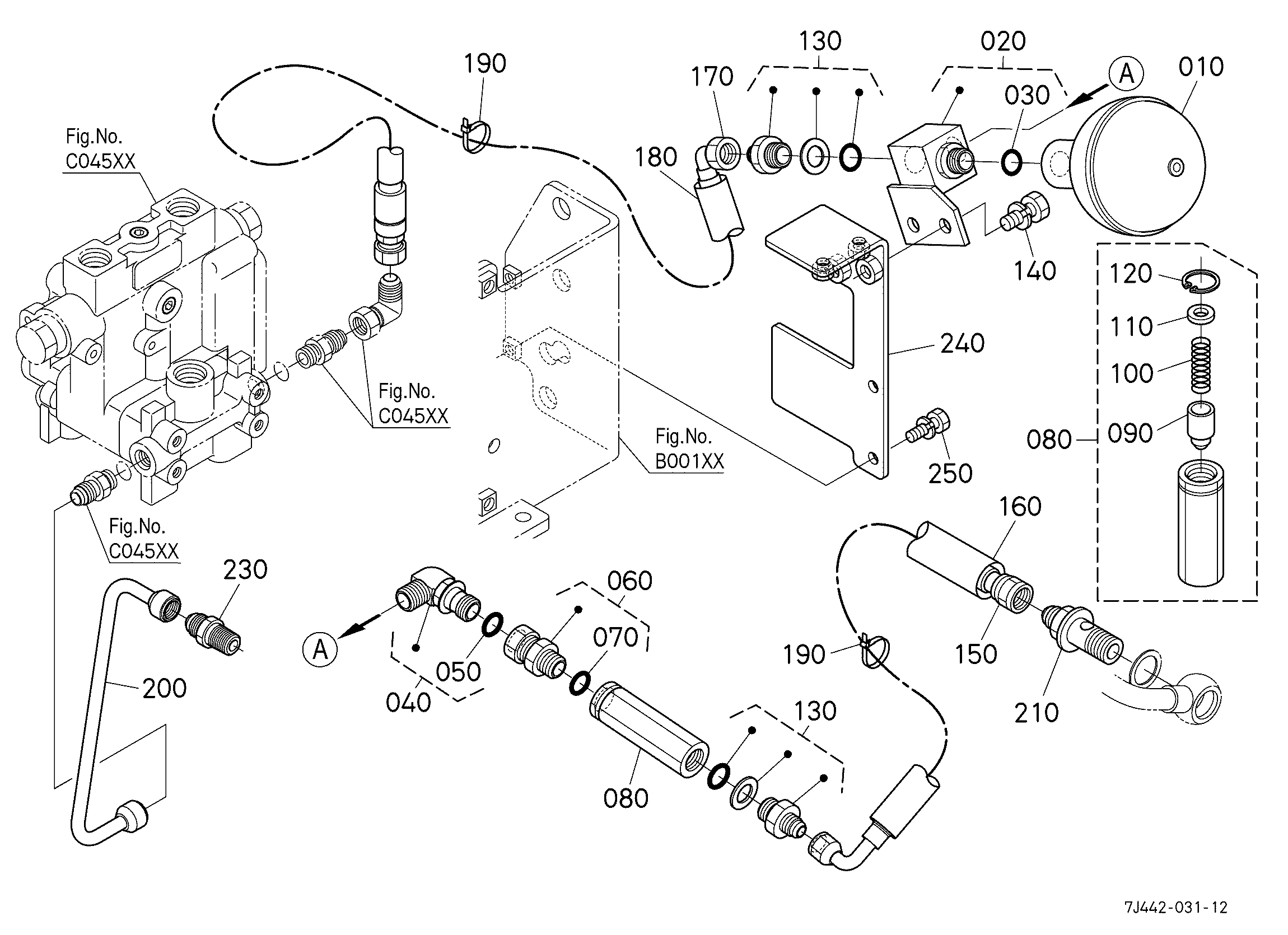 Kubota LA1854 Parts Diagrams