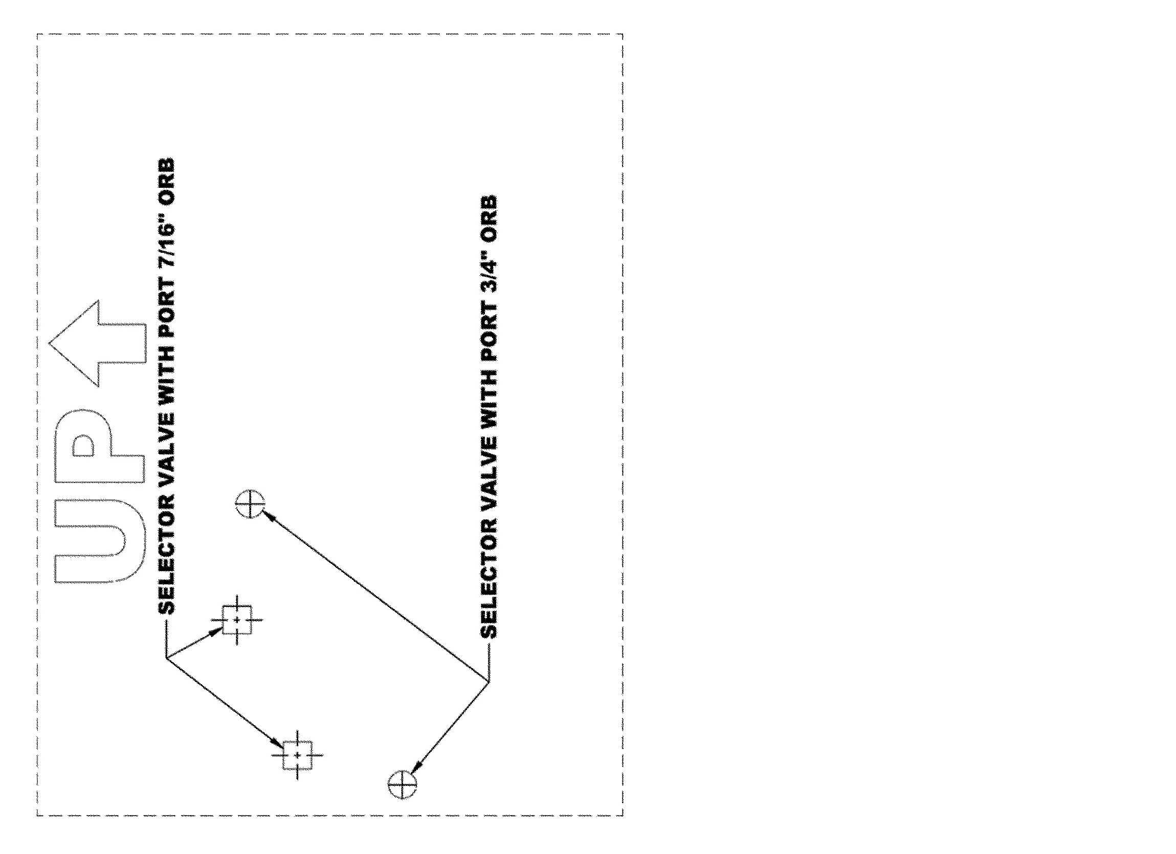 Kubota BL2666A HYDRAULIC CHUTE DEFLECTOR KIT (HYD CHUTE DEFLECTOR