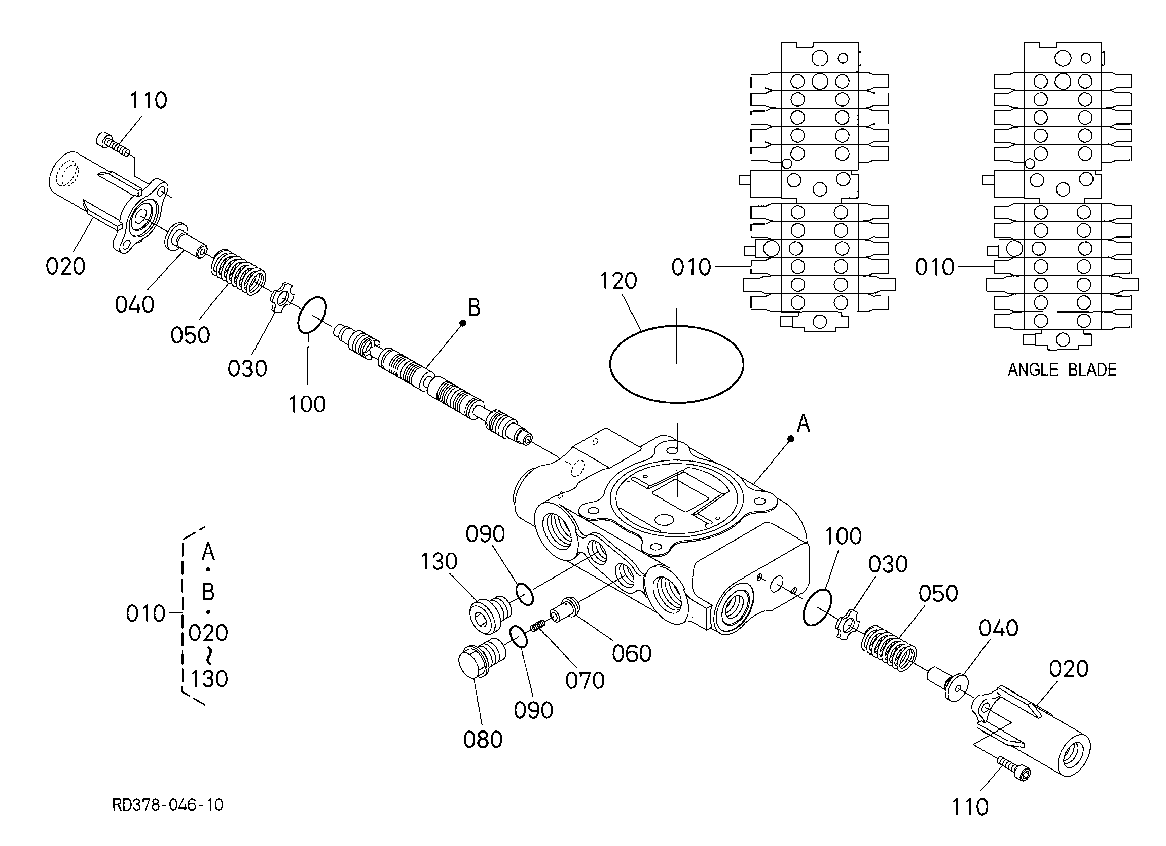Kubota KX057-5 Parts Diagrams