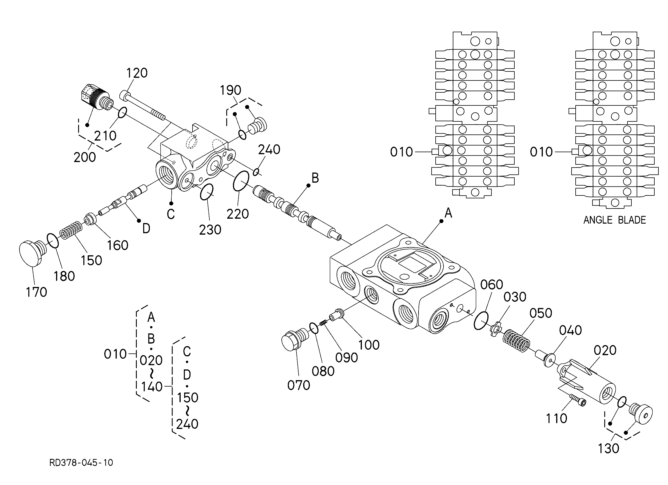 Kubota KX057-5 Parts Diagrams
