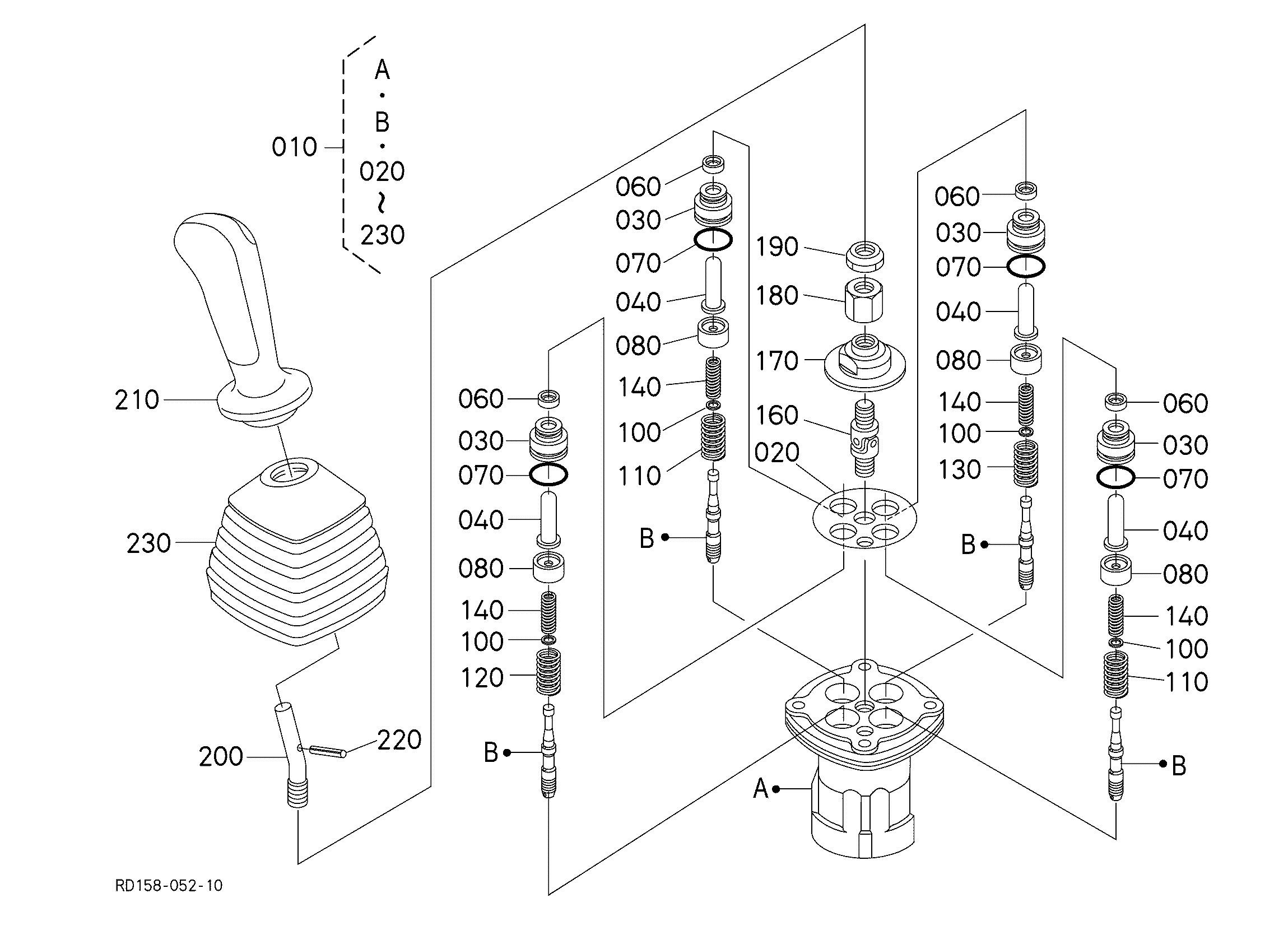 Kubota KX057-5 Parts Diagrams