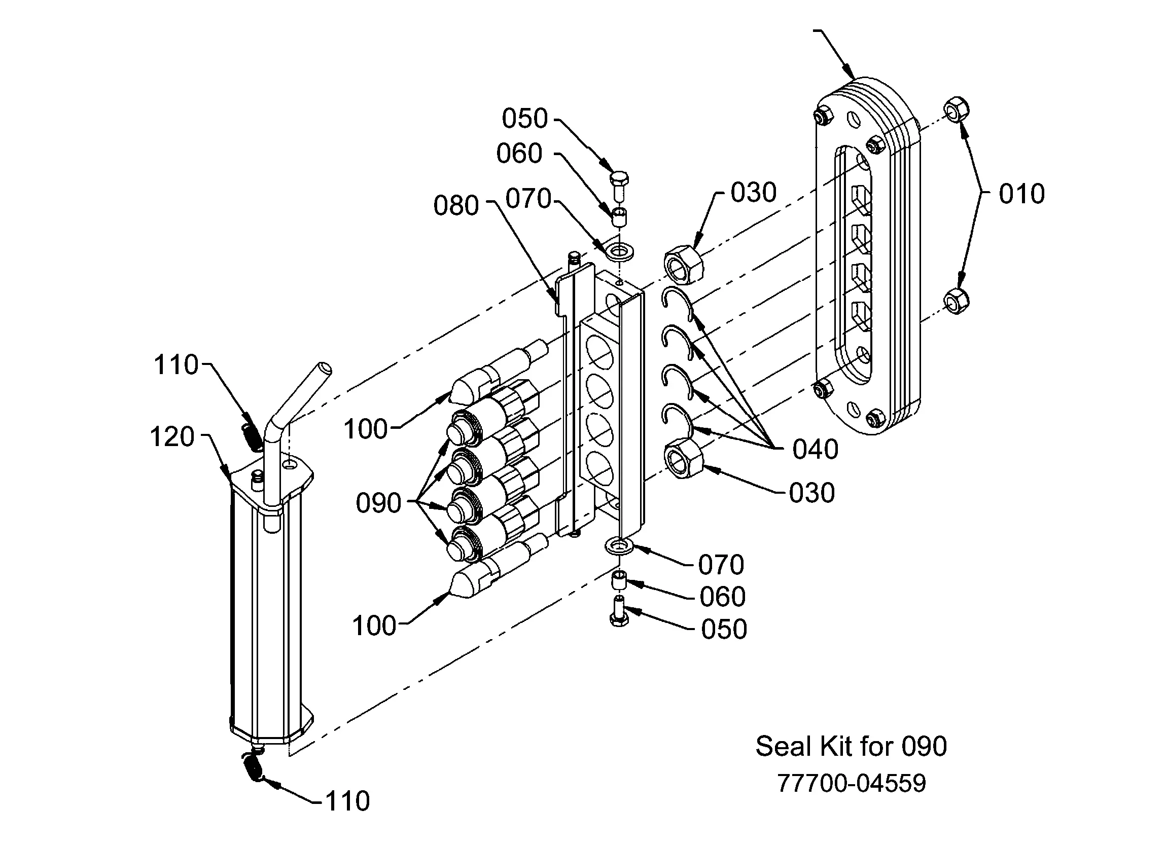 くぼたま Kubota L4434 COMPLETION KIT Parts Diagrams