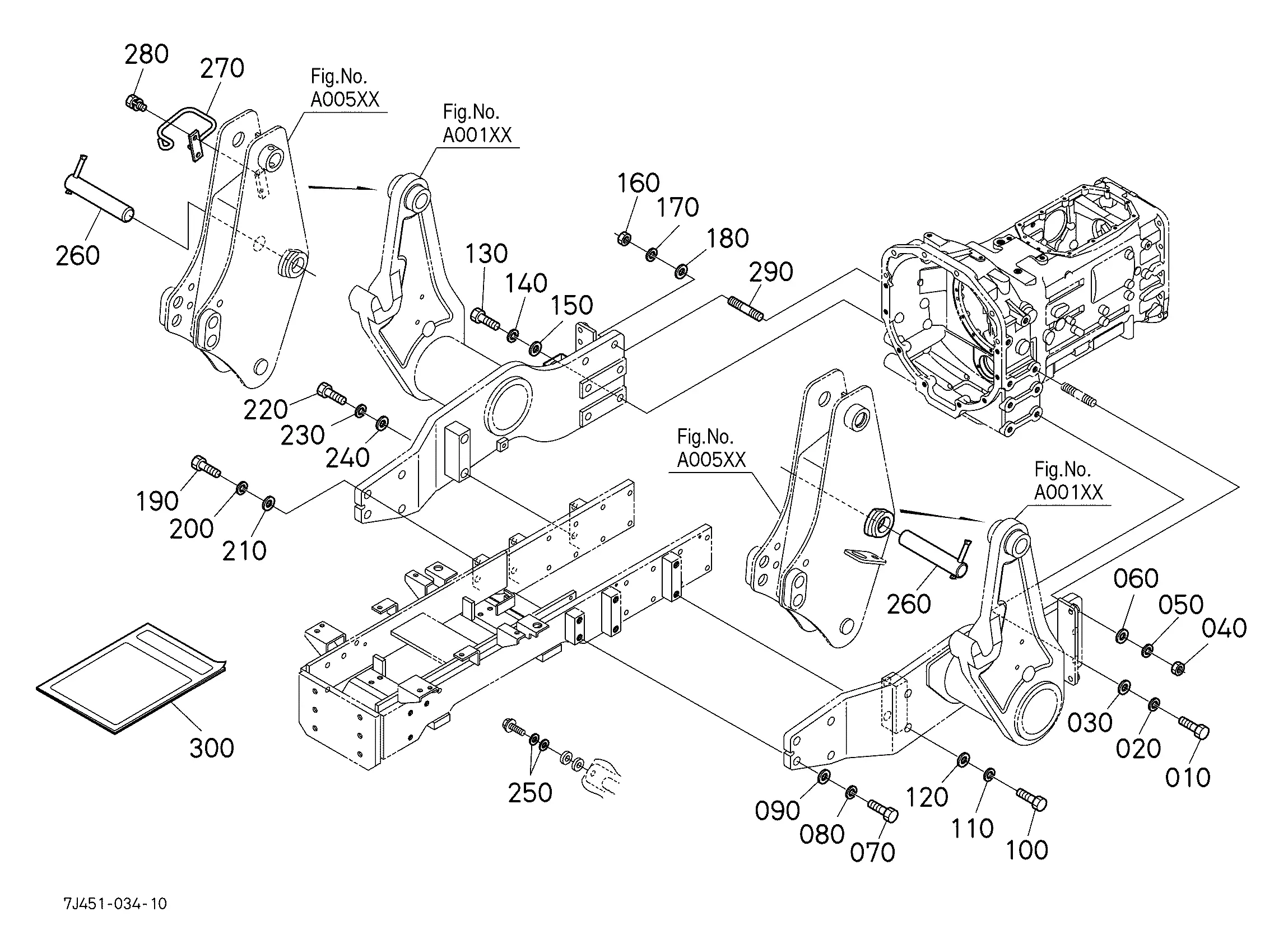 Kubota LA1944 Parts Diagrams