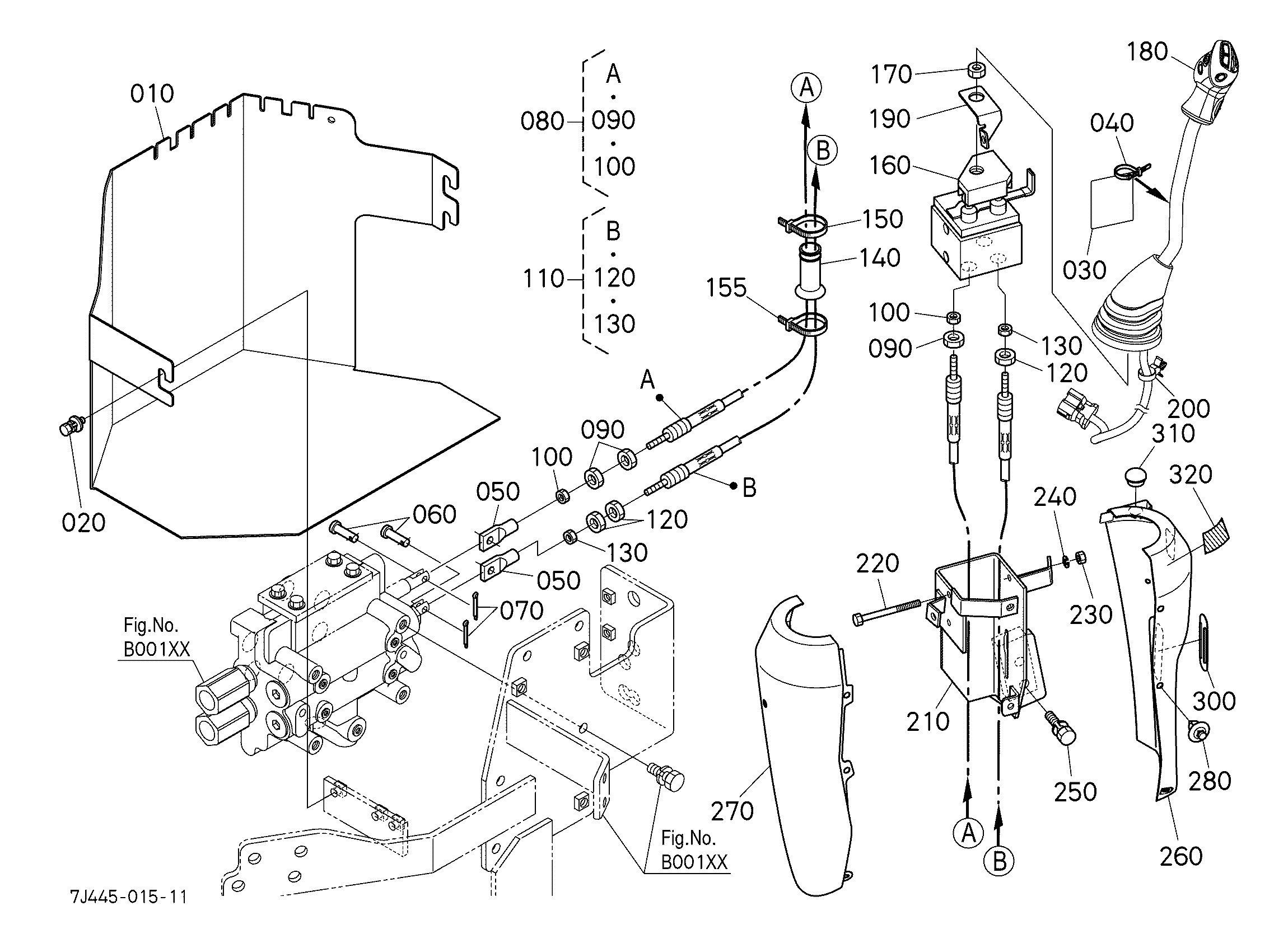 Kubota LA2255 Parts Diagrams