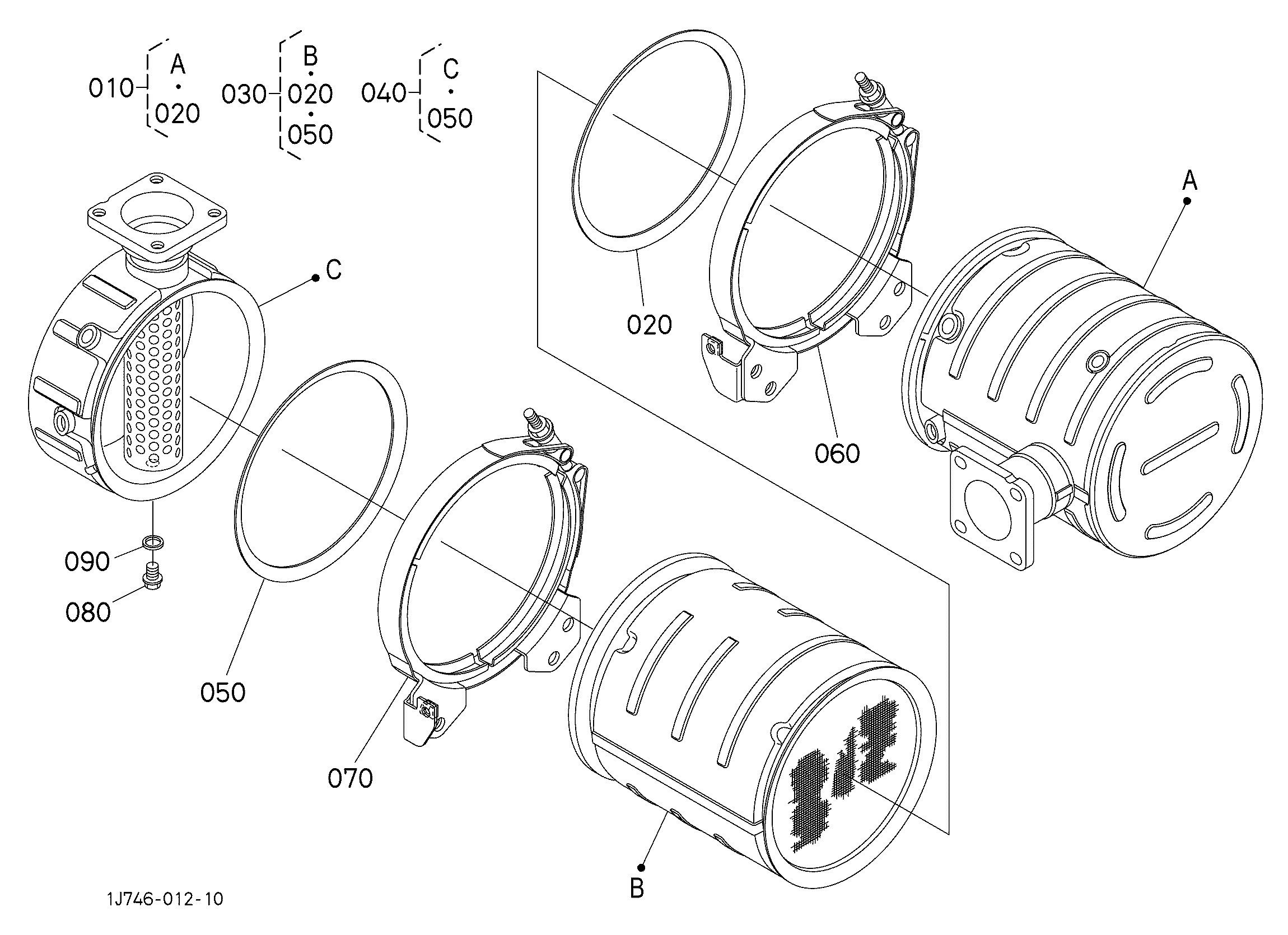 Kubota R540 Parts Diagrams
