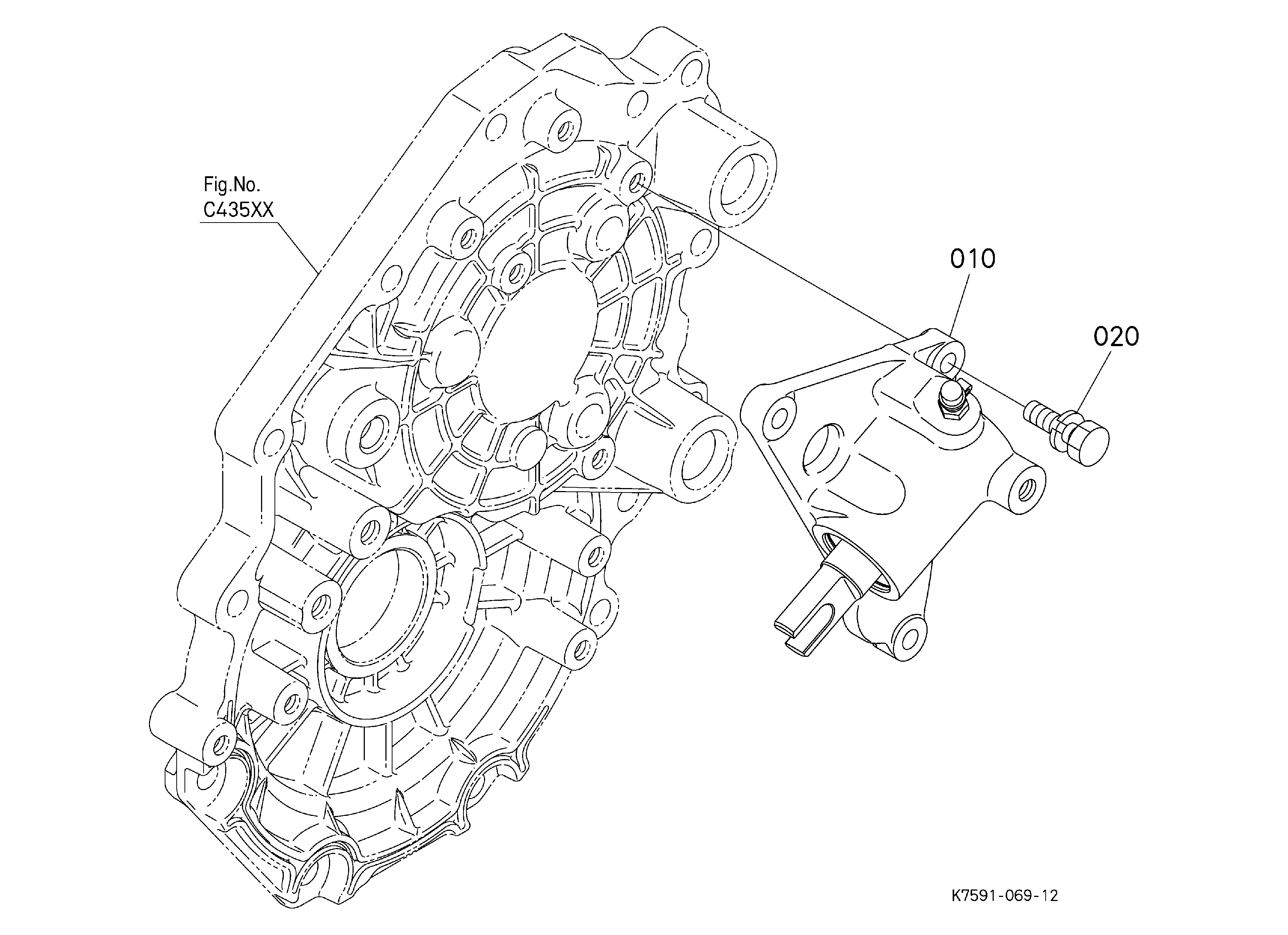 Kubota RTV-X1120DR2 (Model Code.K7431-XXXXX) Parts Diagrams