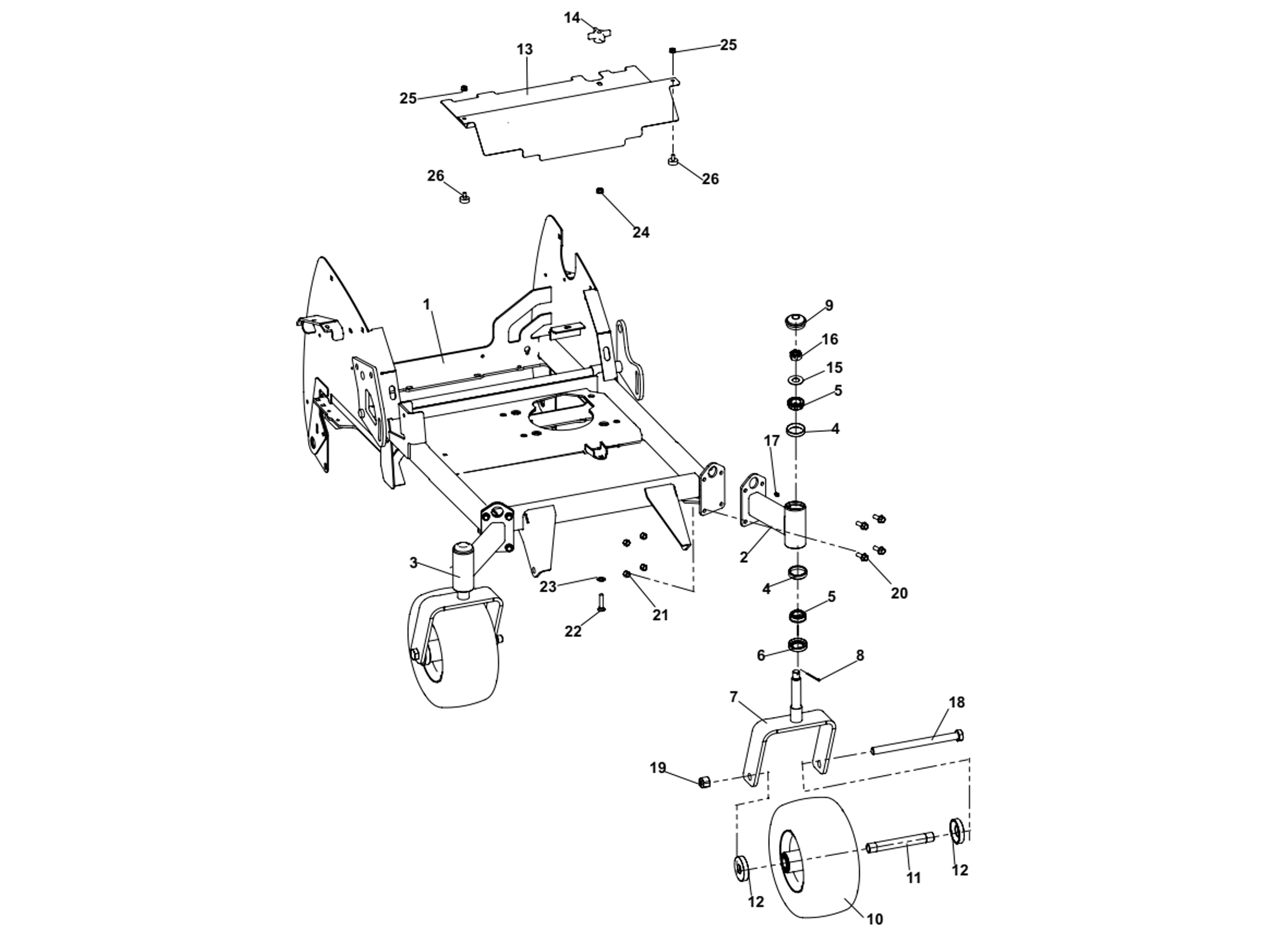 Kubota SZ26-52 (SZ26-52) Parts Diagrams