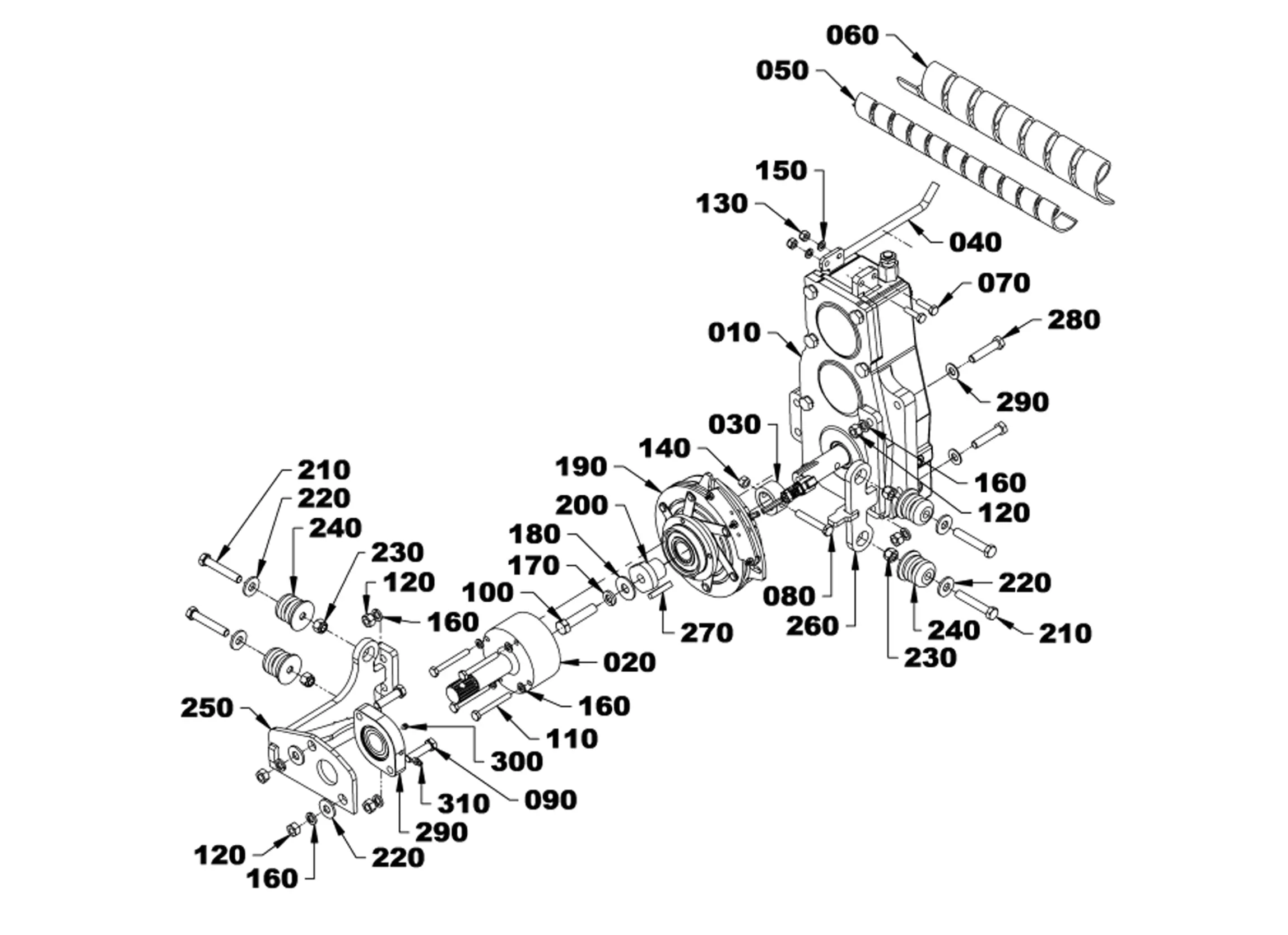 ケンタページ Kubota V5299B - PTO DRIVE KIT WITH K-CONNECT (V5299B - PTO