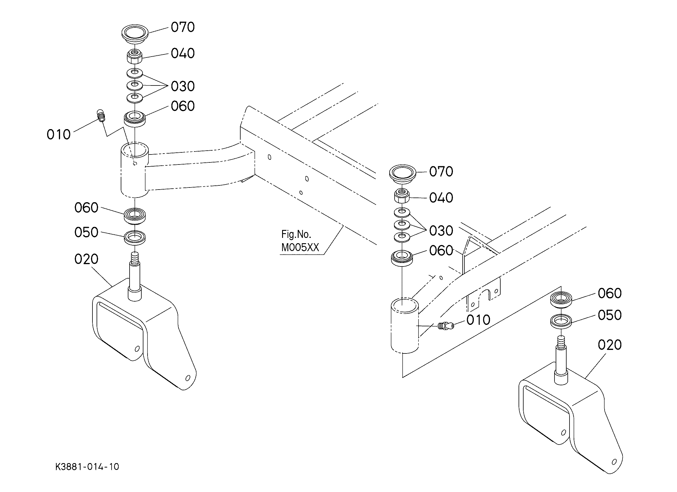 Kubota Z781KWITW Parts Diagrams