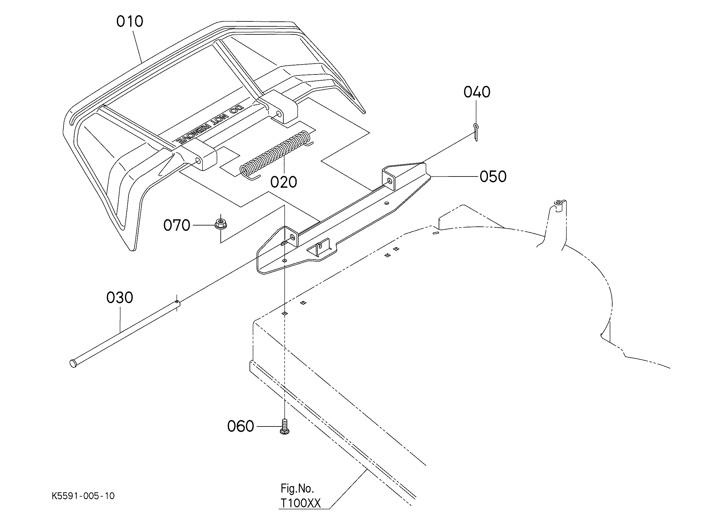 Kubota RCK48P-400Z(Z411KW-3) Parts Diagrams