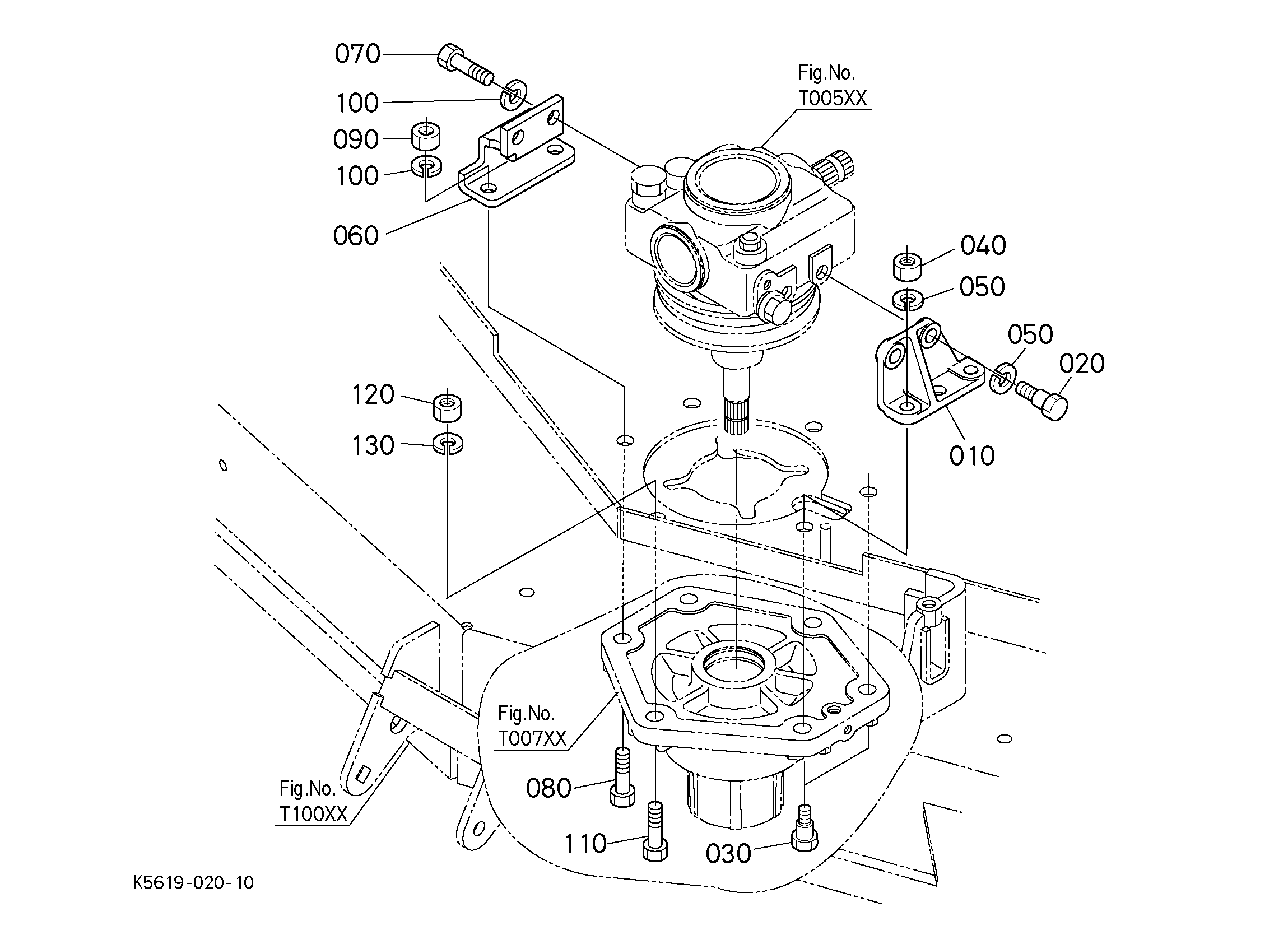 Kubota RCK54P-227Z(ZG227A;>=60001) Parts Diagrams
