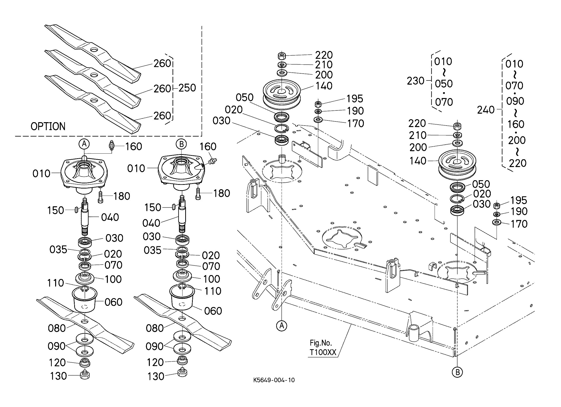 Kubota RCK60R-331Z(ZG327RPA;>=B0001) Parts Diagrams