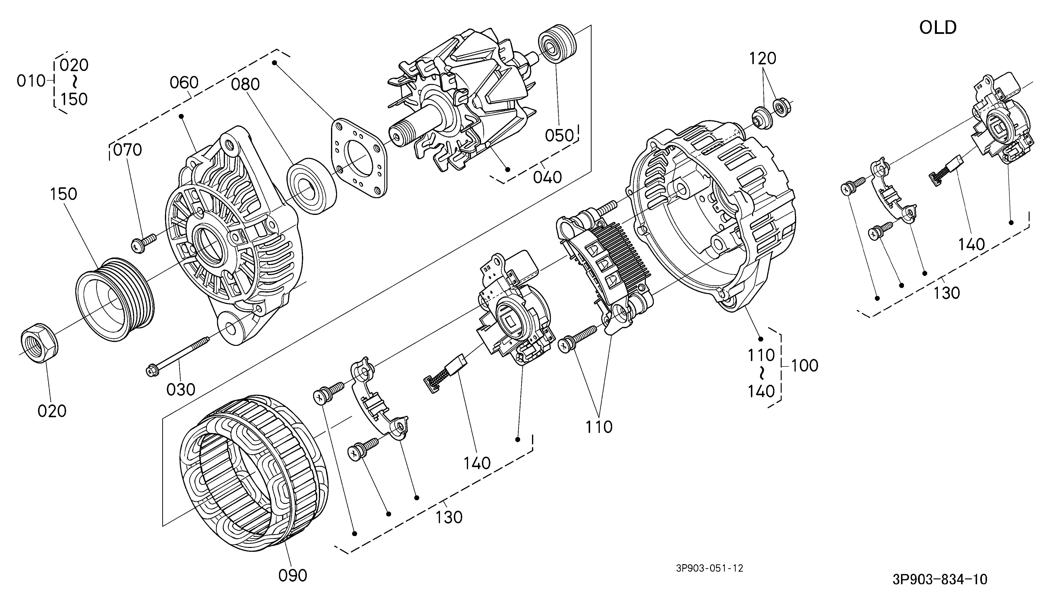 Kubota M5-111HDC/HDC-1 Parts Diagrams