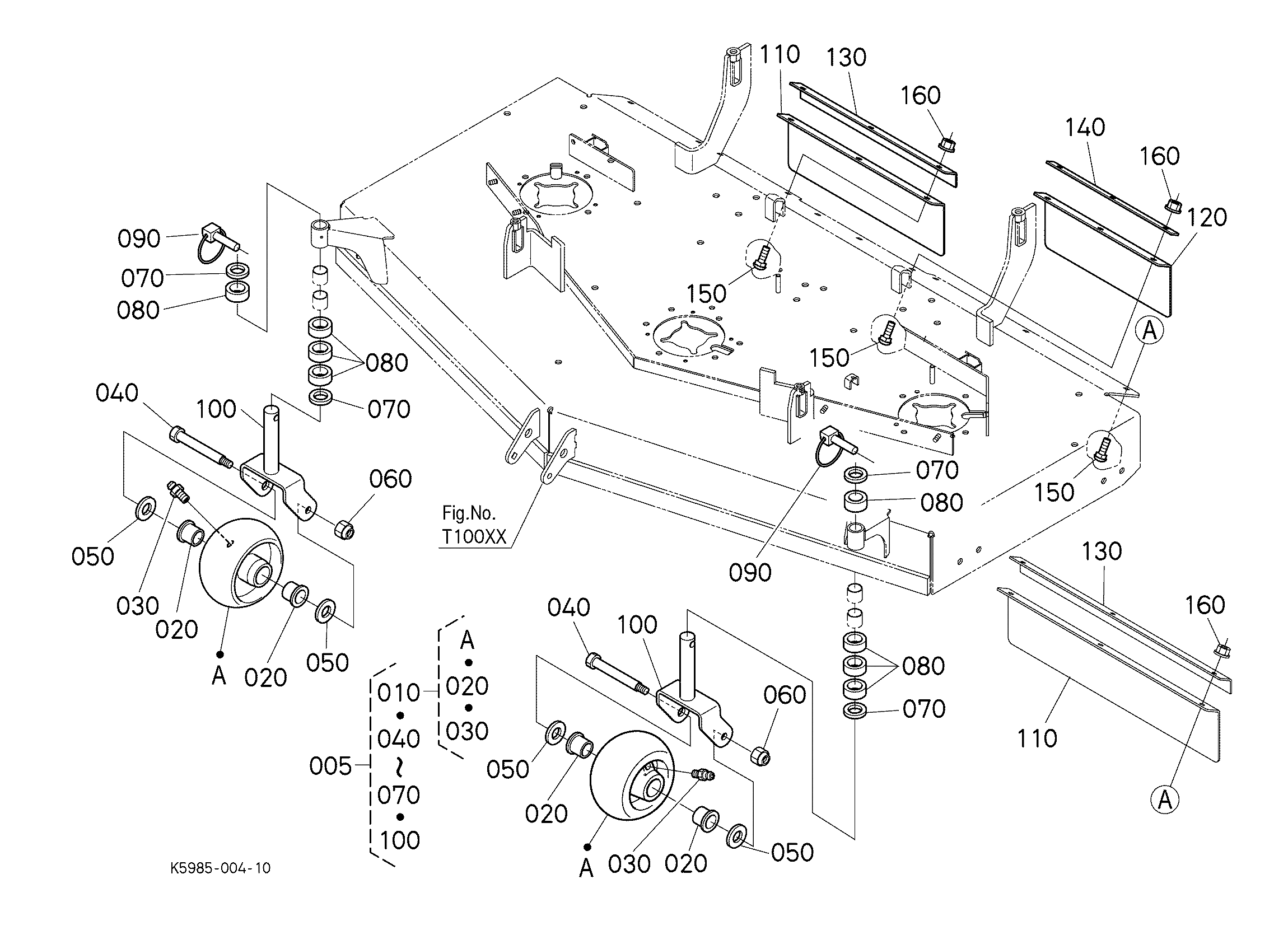 Kubota RCK72RP-1200Z(ZD1211RL-3) Parts Diagrams