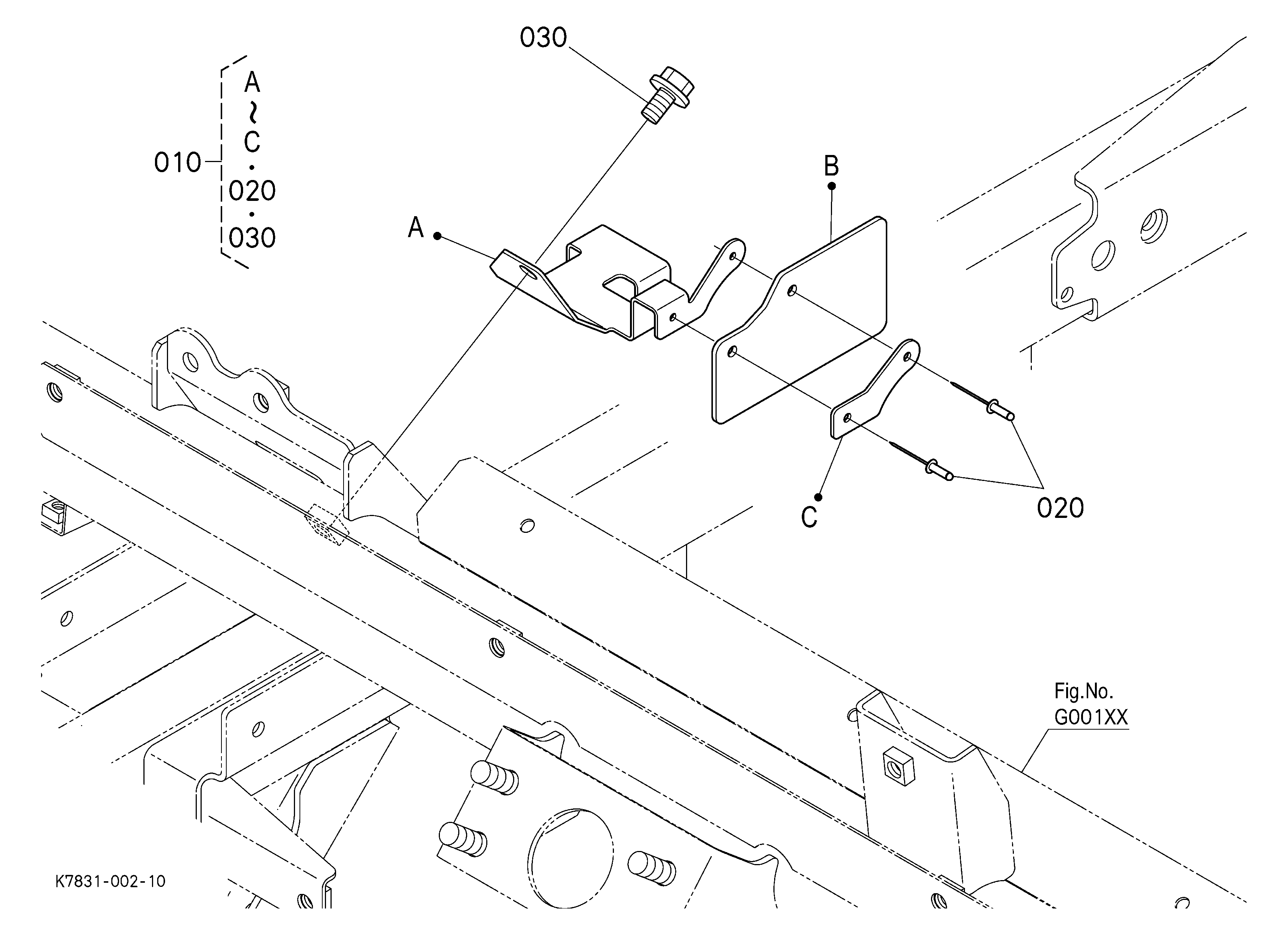 Kubota RTV-XG850S 2022 MODEL EVAP Parts Diagrams