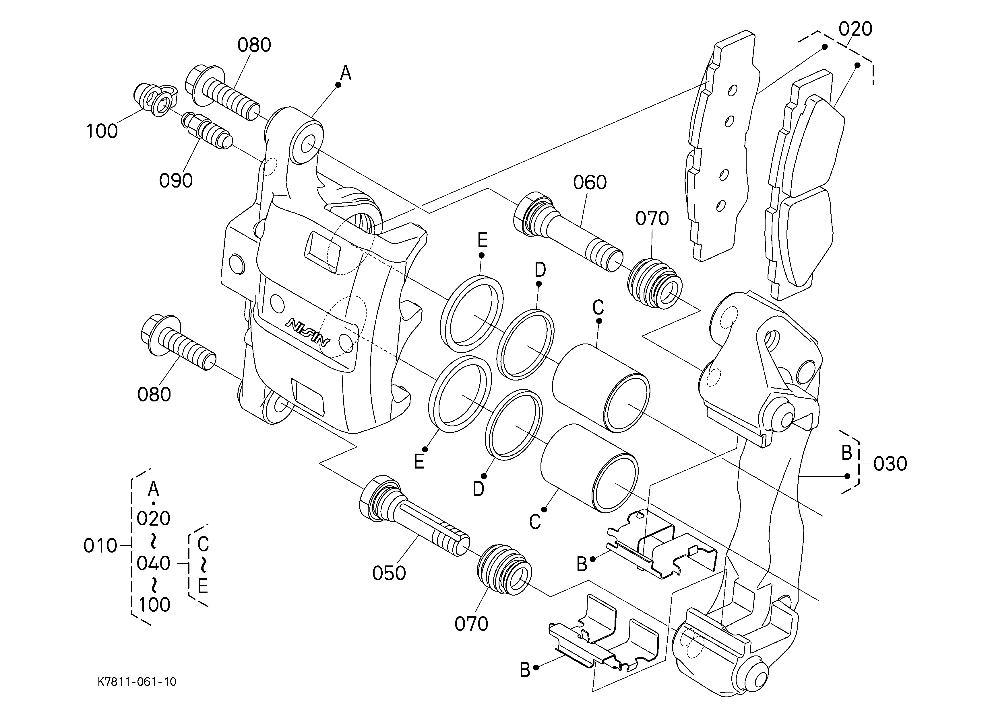 Kubota RTV-XG850S 2022 MODEL EVAP Parts Diagrams