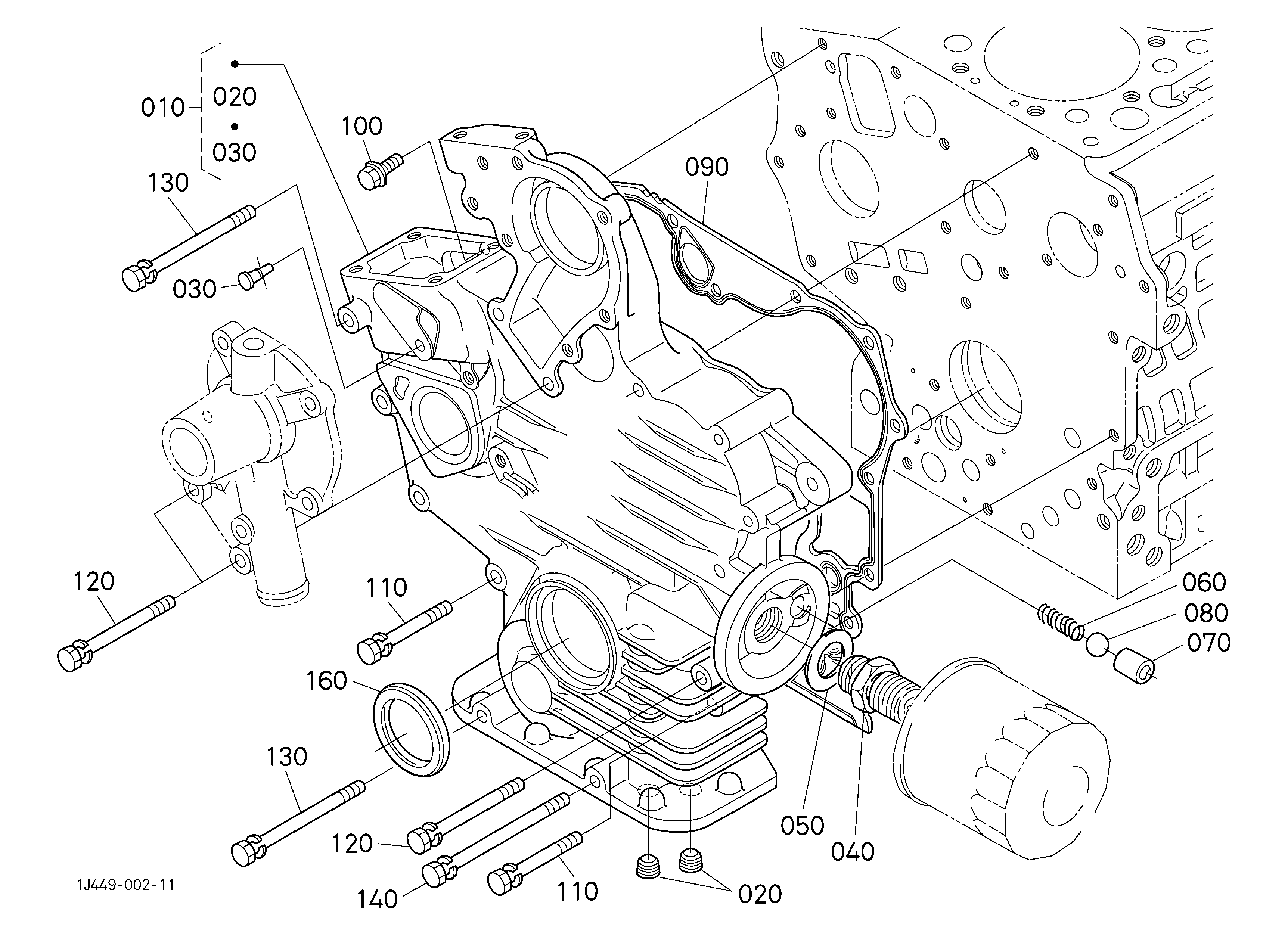 Kubota RTV900XTW (Worksite Orange model /XT) Parts Diagrams