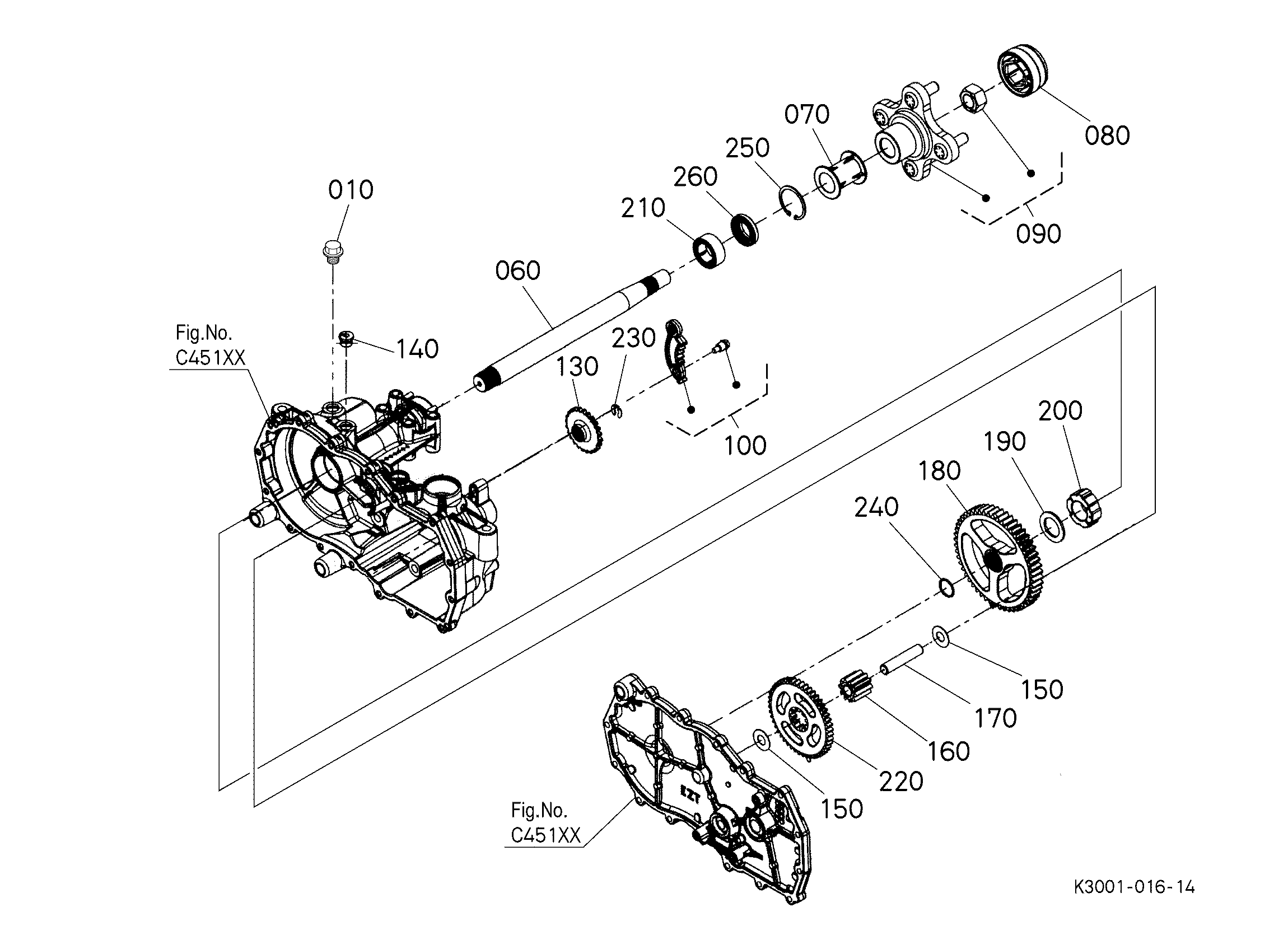 Kubota Z231KW Parts Diagrams