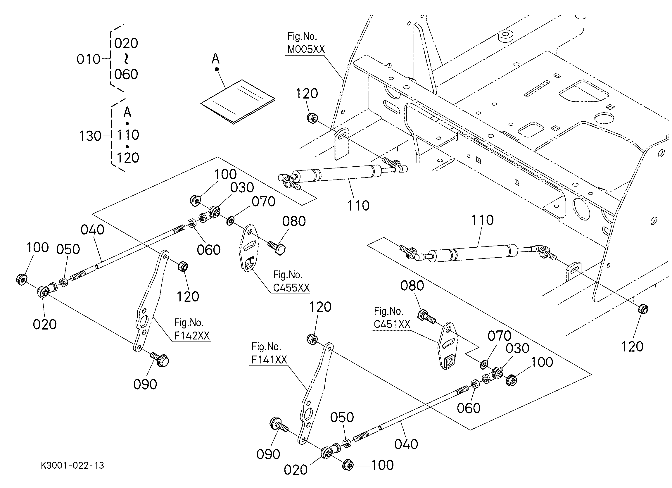 Kubota Z231KW Parts Diagrams