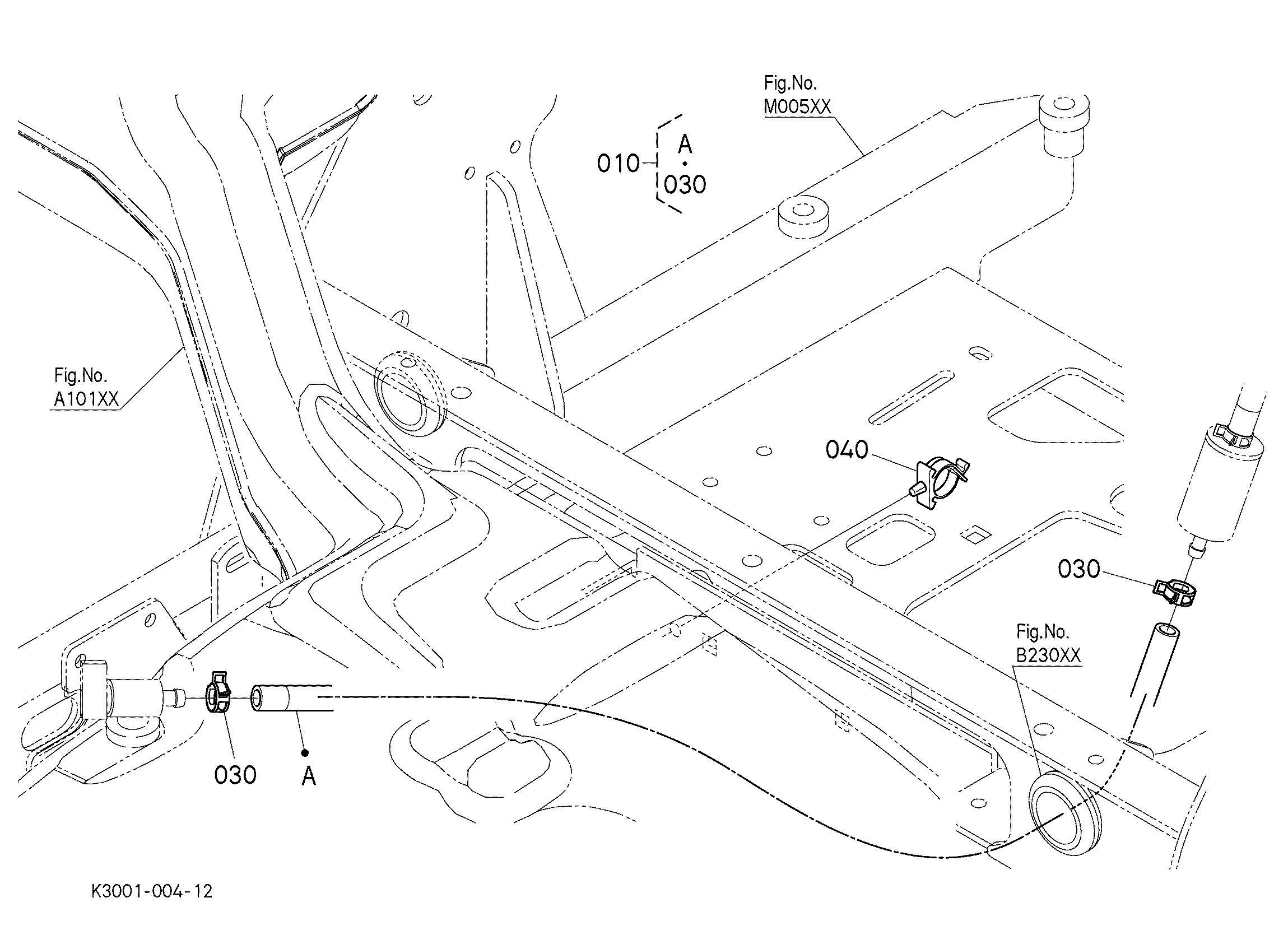 Kubota Z231KW Parts Diagrams