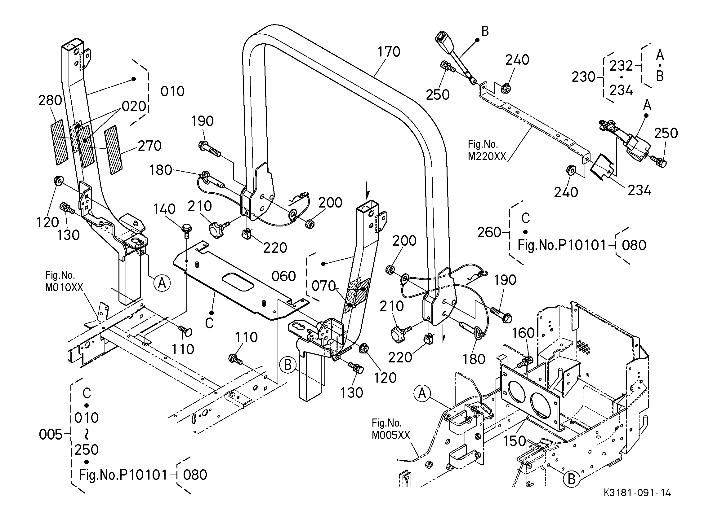 Kubota ZD326HL (26 HP DIESEL PRO COM W/72 DECK) Parts Diagrams