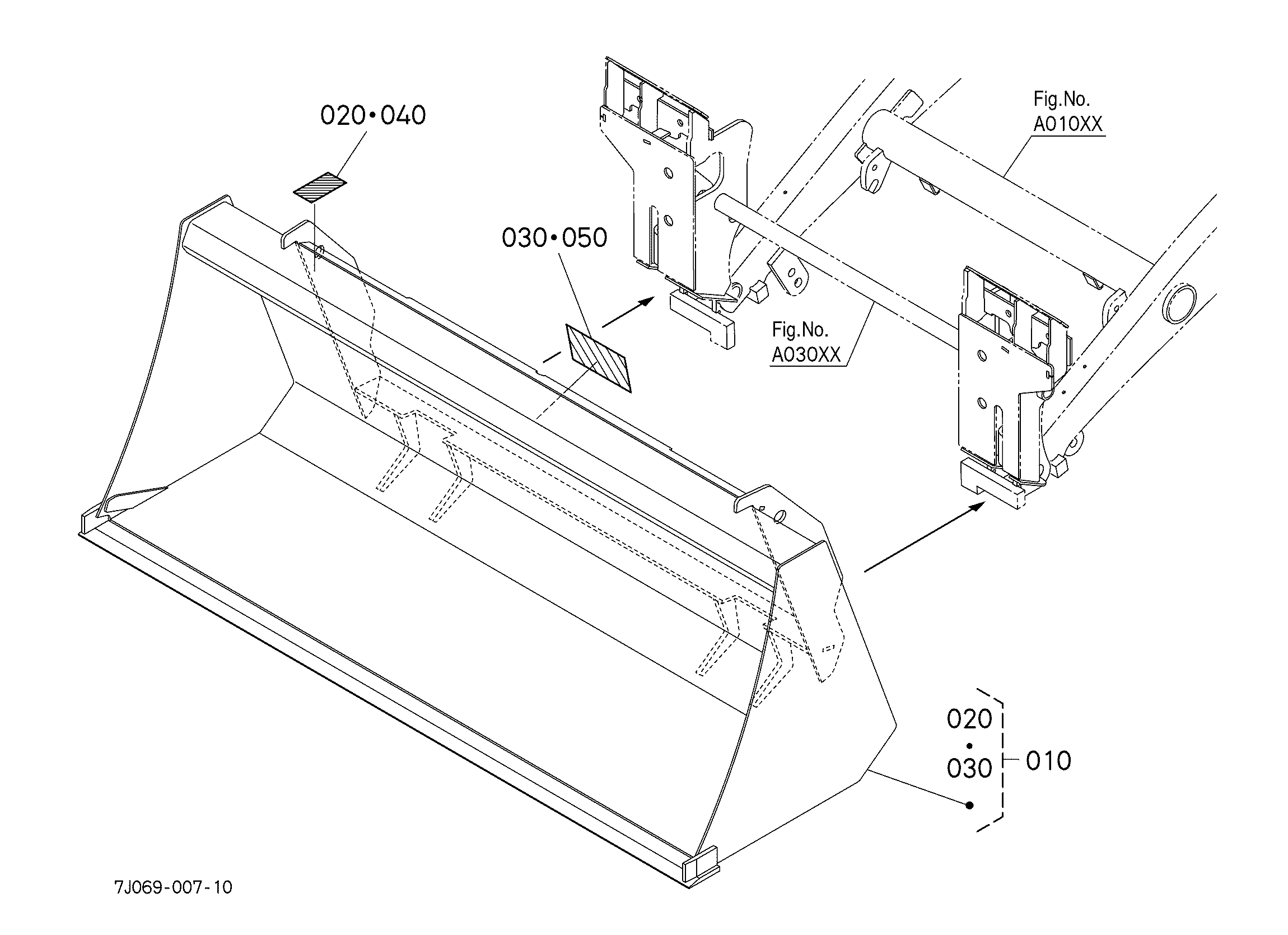 Kubota LA545 Parts Diagrams