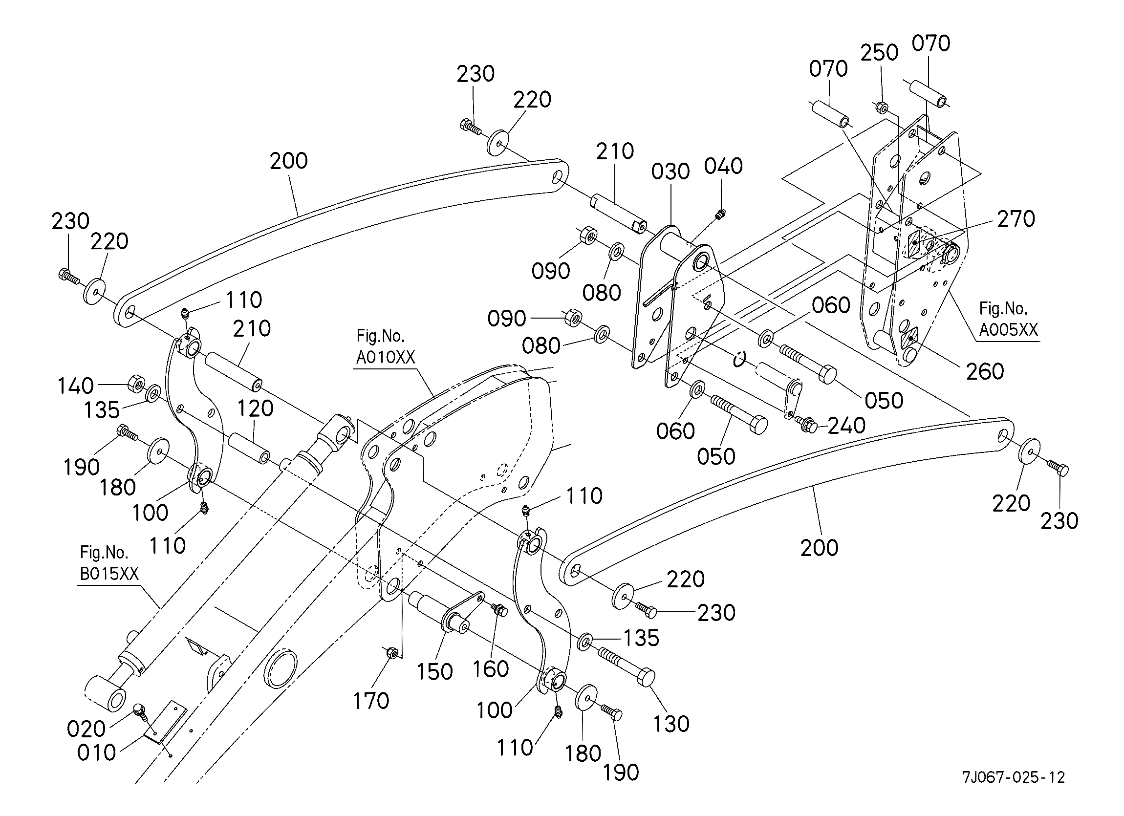 Kubota LA545 Parts Diagrams