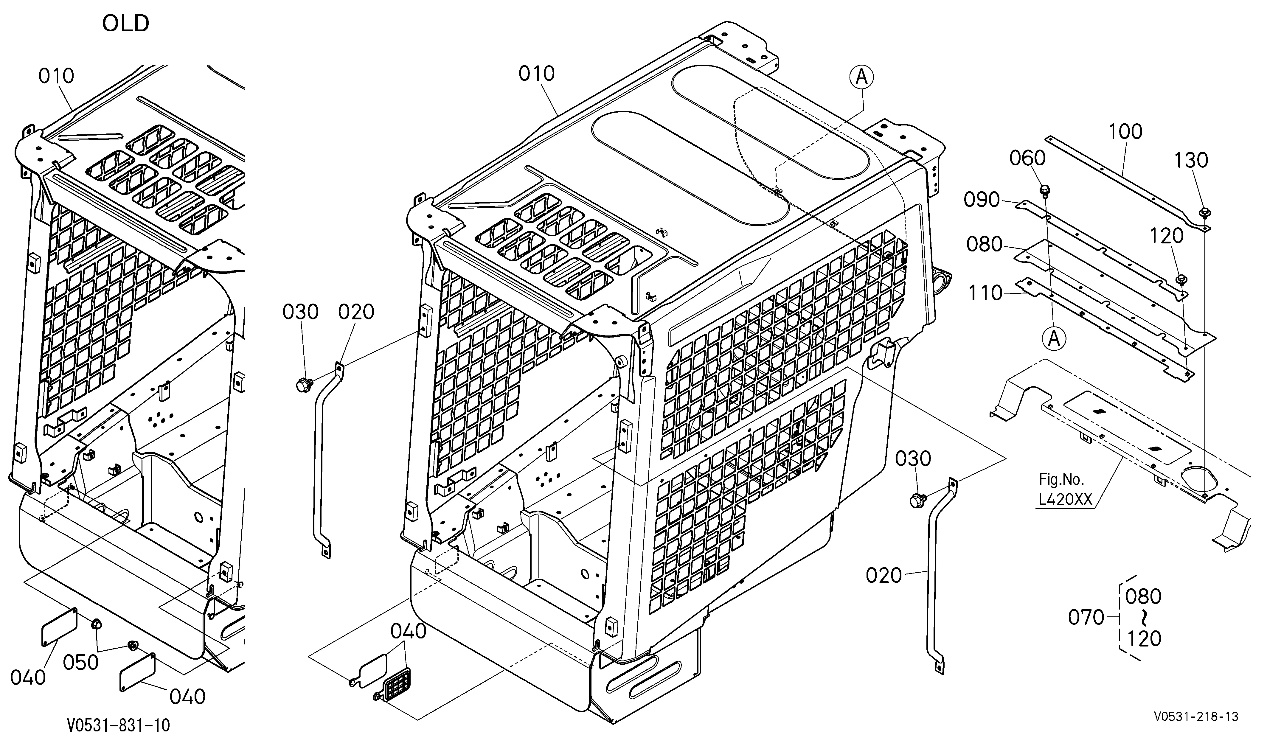 Kubota SVL75-3 Parts Diagrams