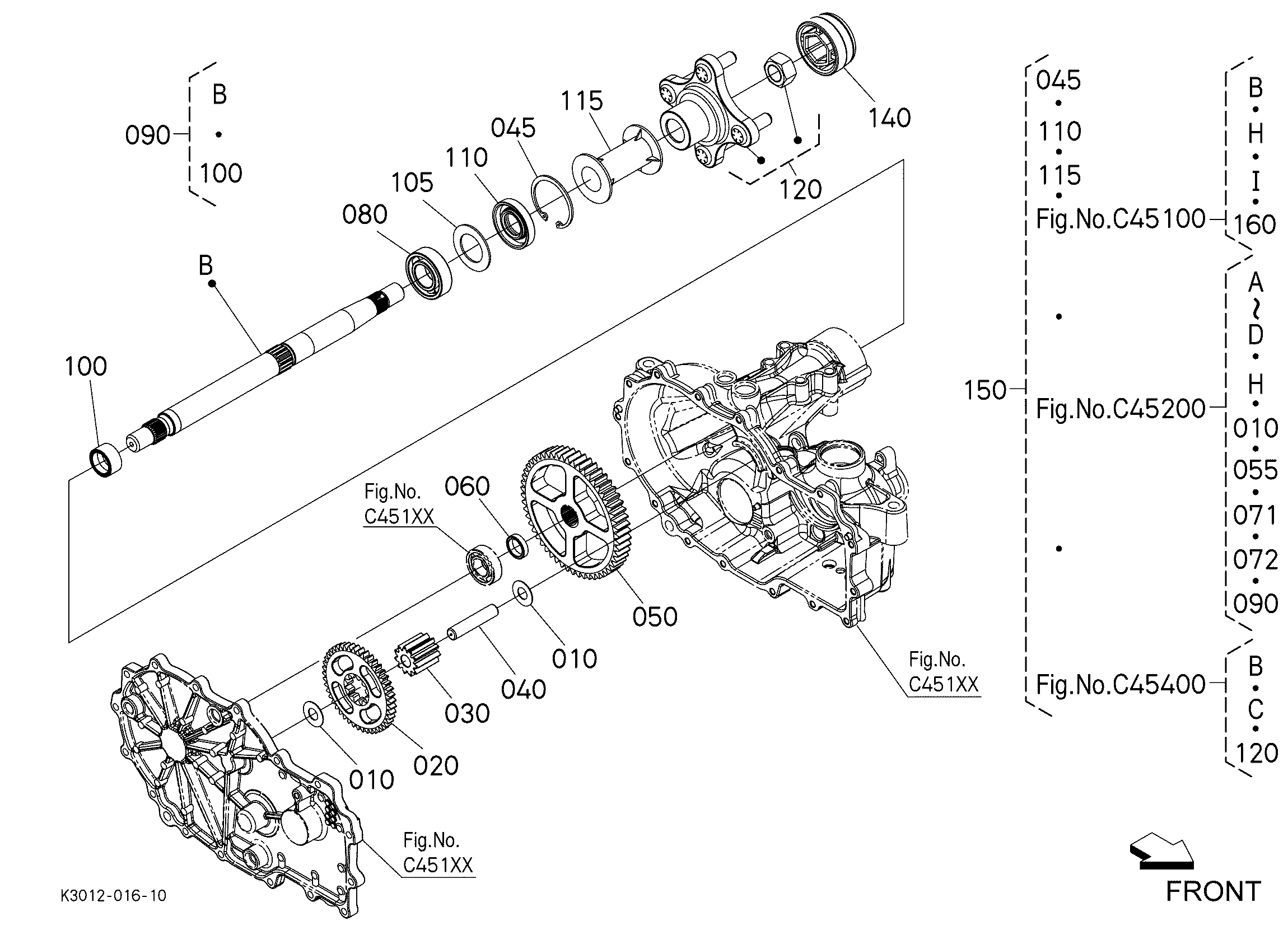 Kubota Z252KW Parts Diagrams